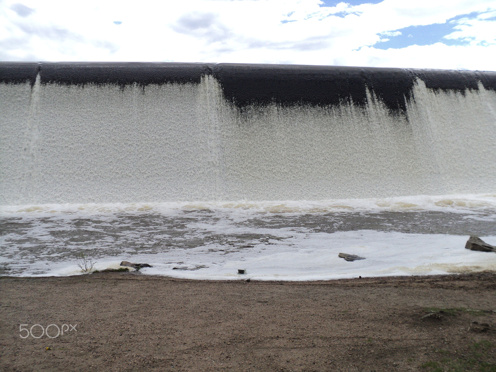 Sony DSC-S2100 sample photo. Dam entrance evergreen lake trail colorado u.s. photography