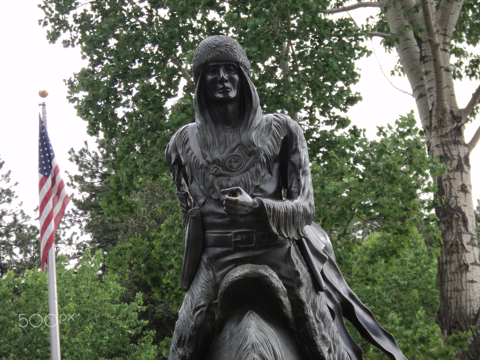 Sony DSC-S2100 sample photo. Mountain man frederic remington colorado u.s. photography