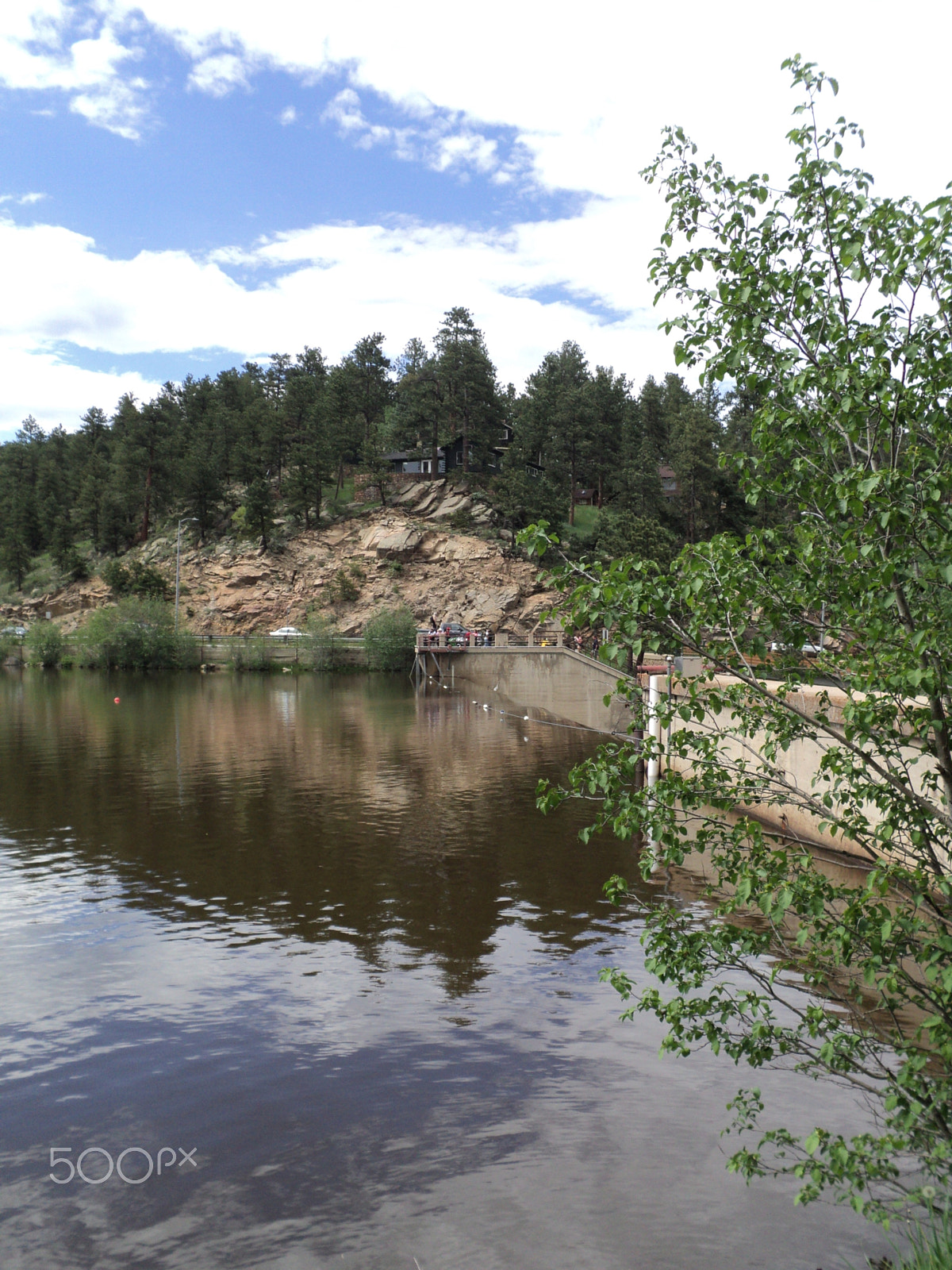 Sony DSC-S2100 sample photo. Evergreen lake colorado photography