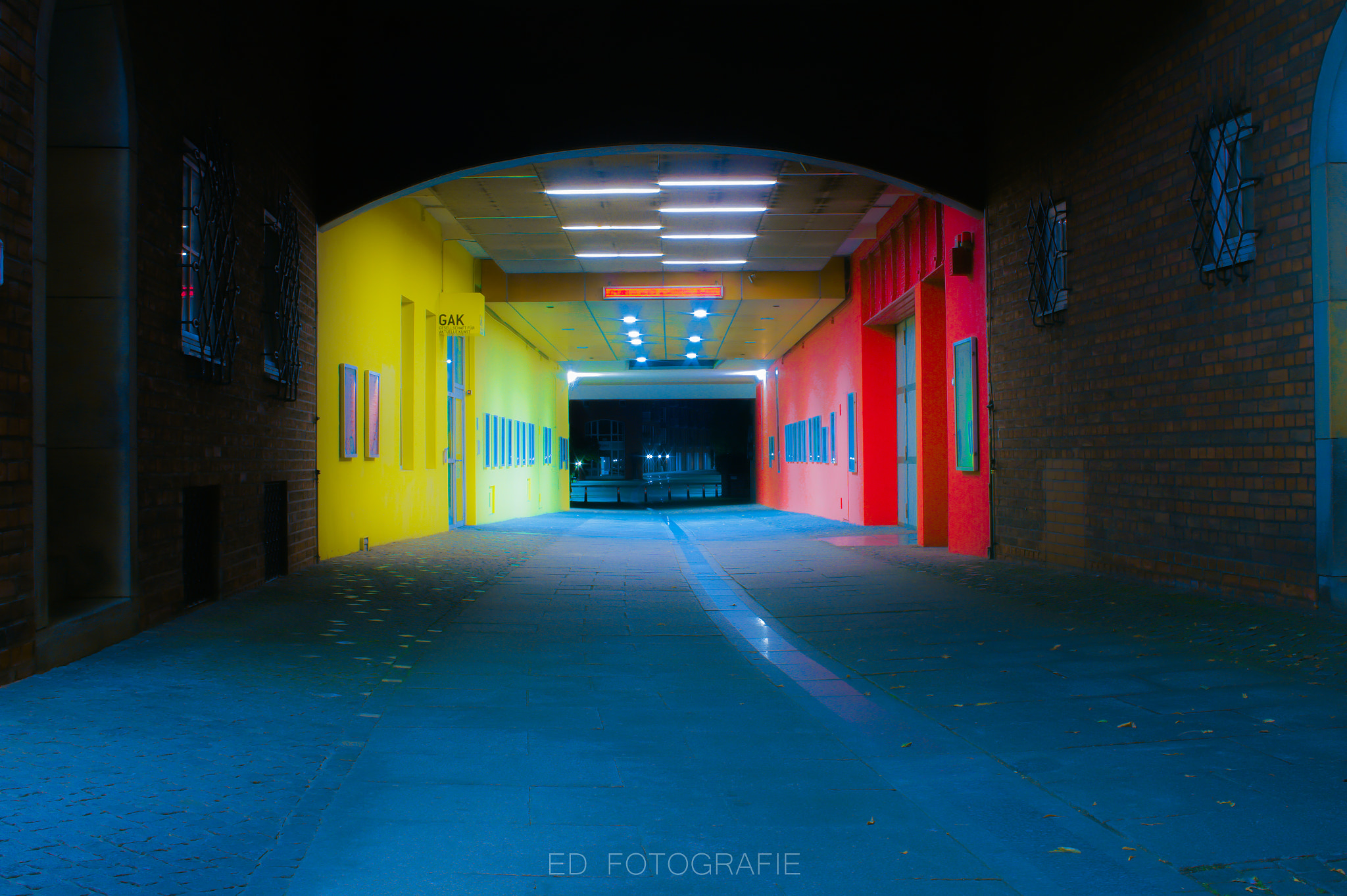 Sony SLT-A58 + 35-70mm F4 sample photo. Colorful passage photography