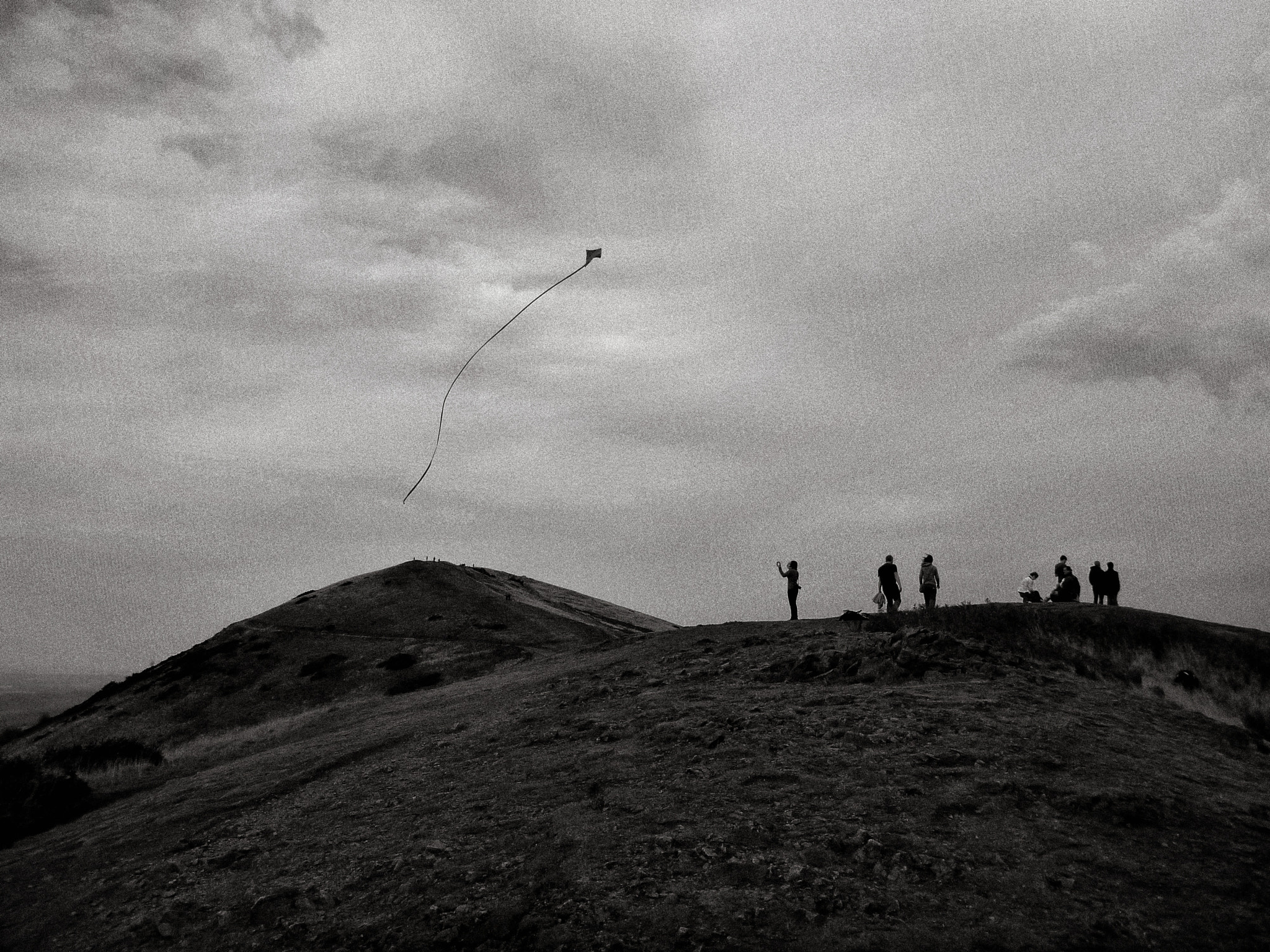 Panasonic DMC-FT3 sample photo. Passing the time away flying kites photography