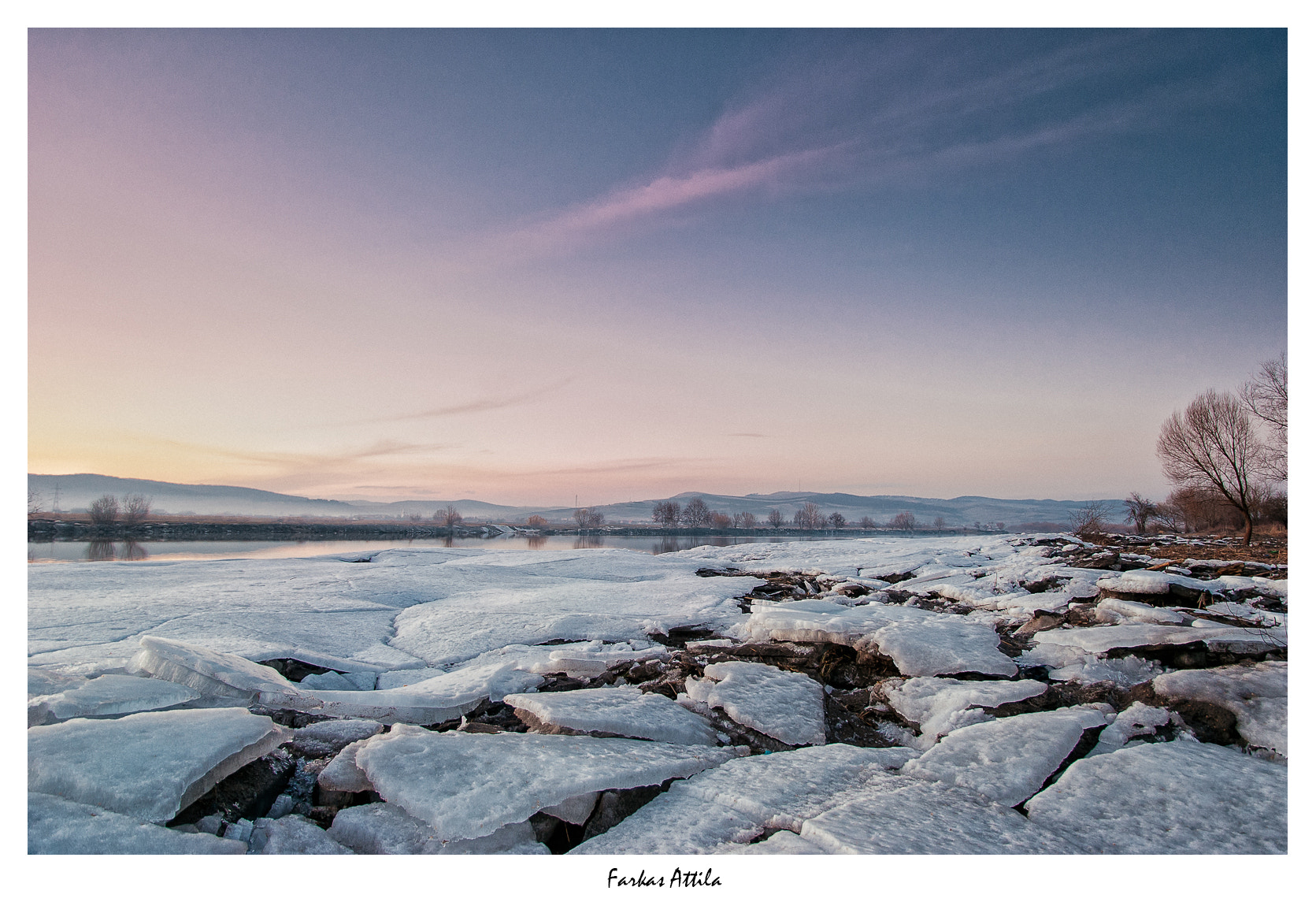 Nikon D60 sample photo. The river at sunset... photography