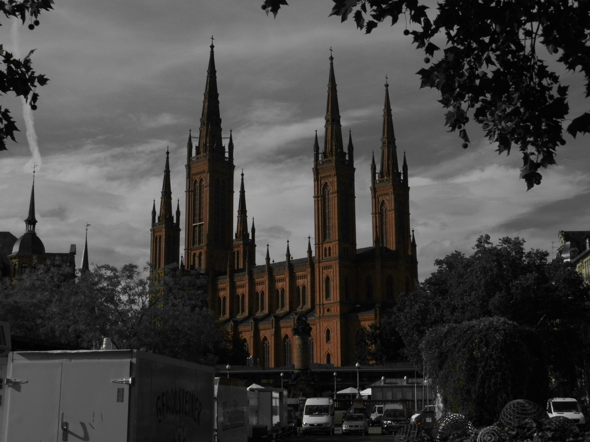 MEDION MD86929 sample photo. Marktkirche wiesbaden photography
