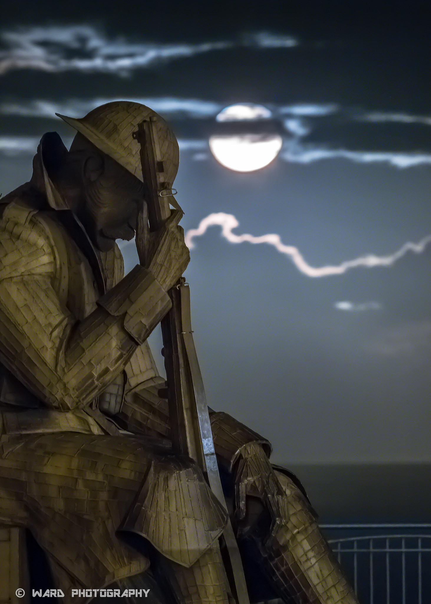Canon EOS 6D + Canon EF 400mm F5.6L USM sample photo. Tommy.... ray lonsdale ww1 sculpture in seaham photography