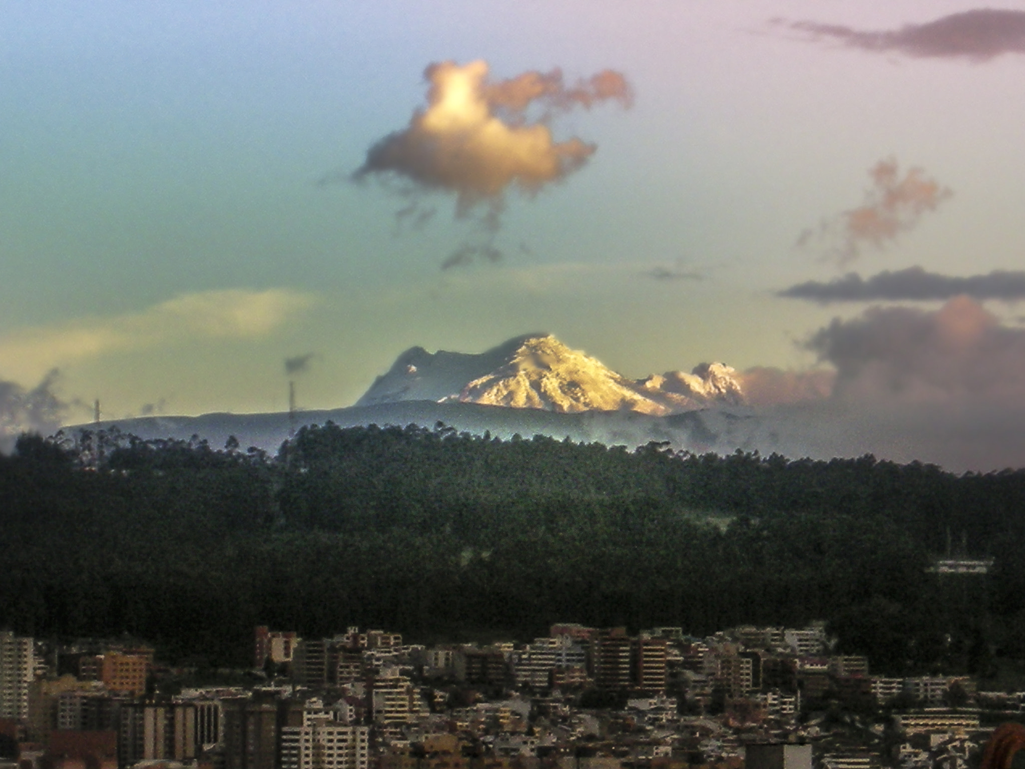 Nikon COOLPIX S7c sample photo. Antizana volcano photography