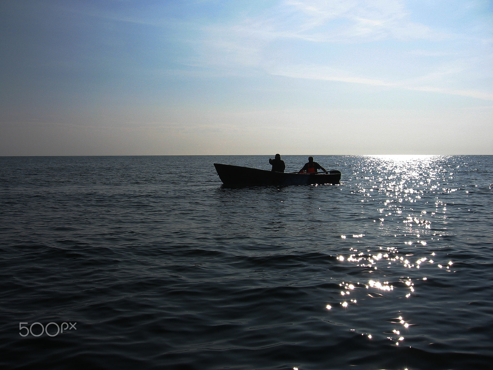Canon POWERSHOT A530 sample photo. Two fishermen 2 photography