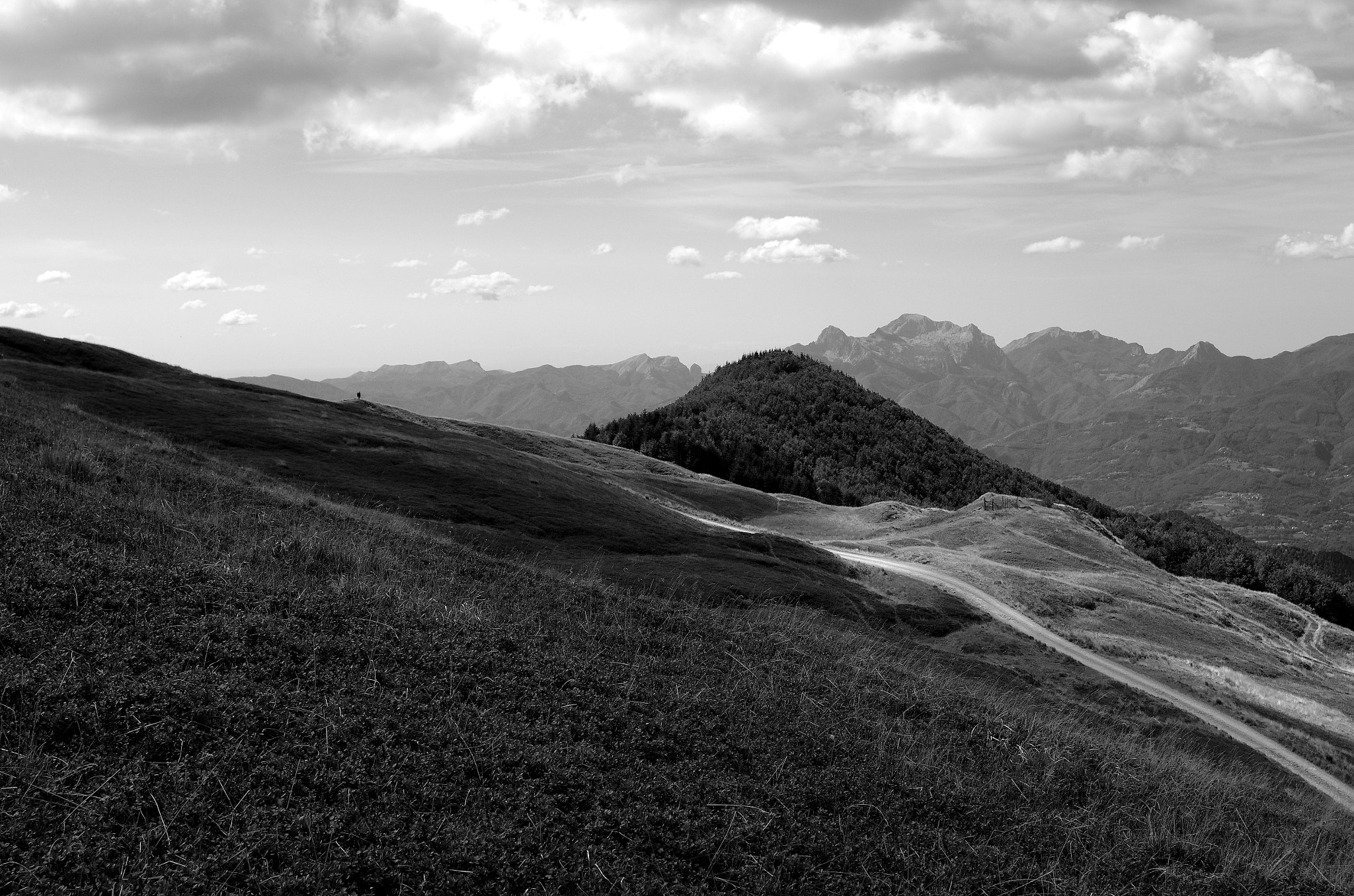 Pentax K-5 II sample photo. Garfagnana bw photography