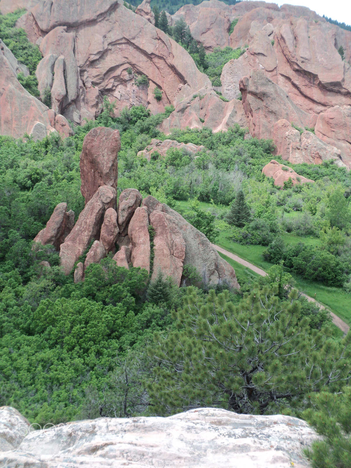 Sony DSC-S2100 sample photo. Roxborough state park photography