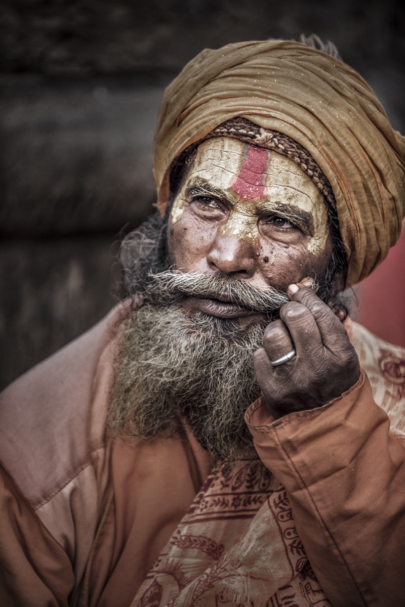 Nikon D3X sample photo. Beard man photography