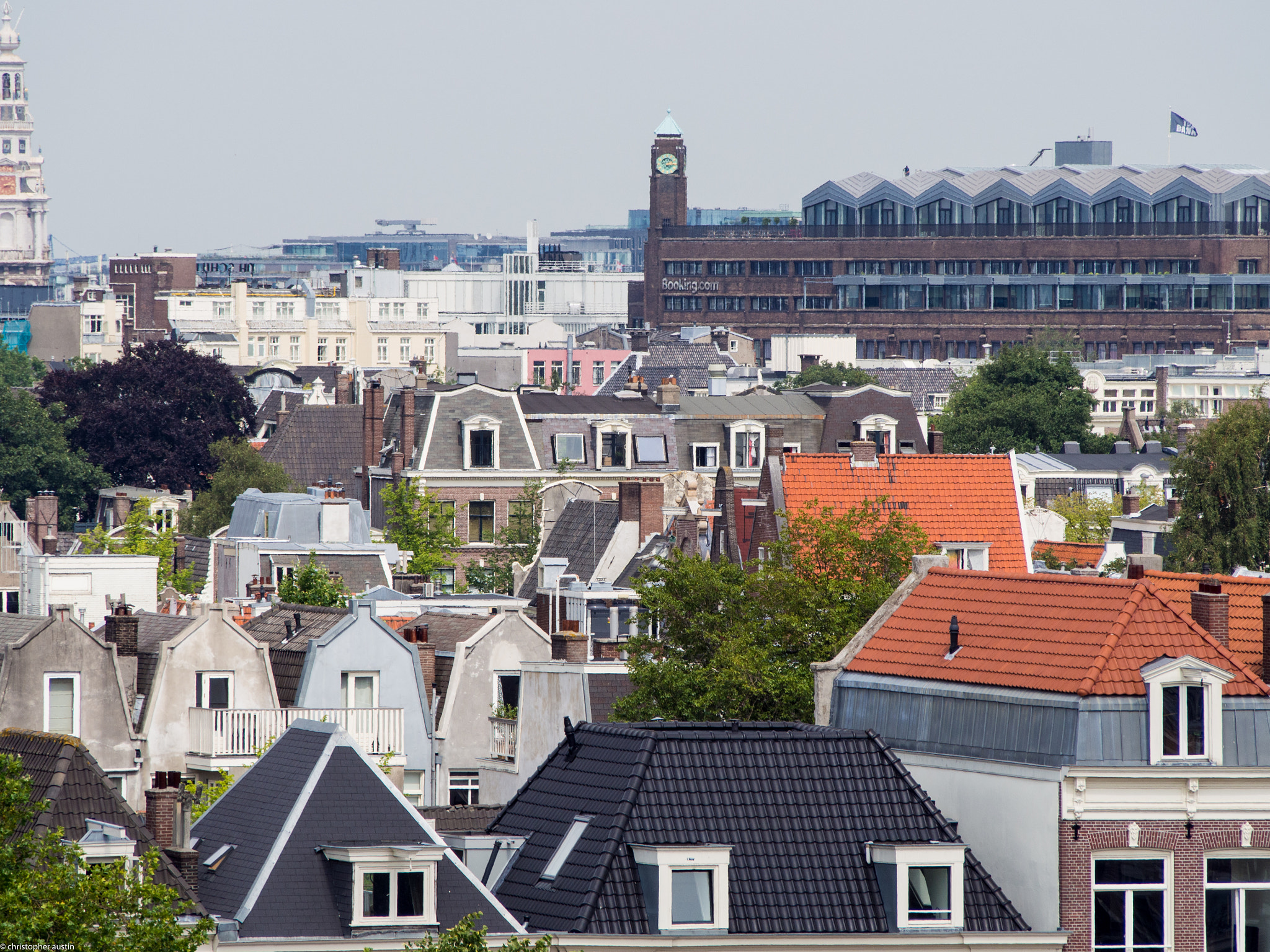 Olympus OM-D E-M5 sample photo. Amsterdam rooftops photography