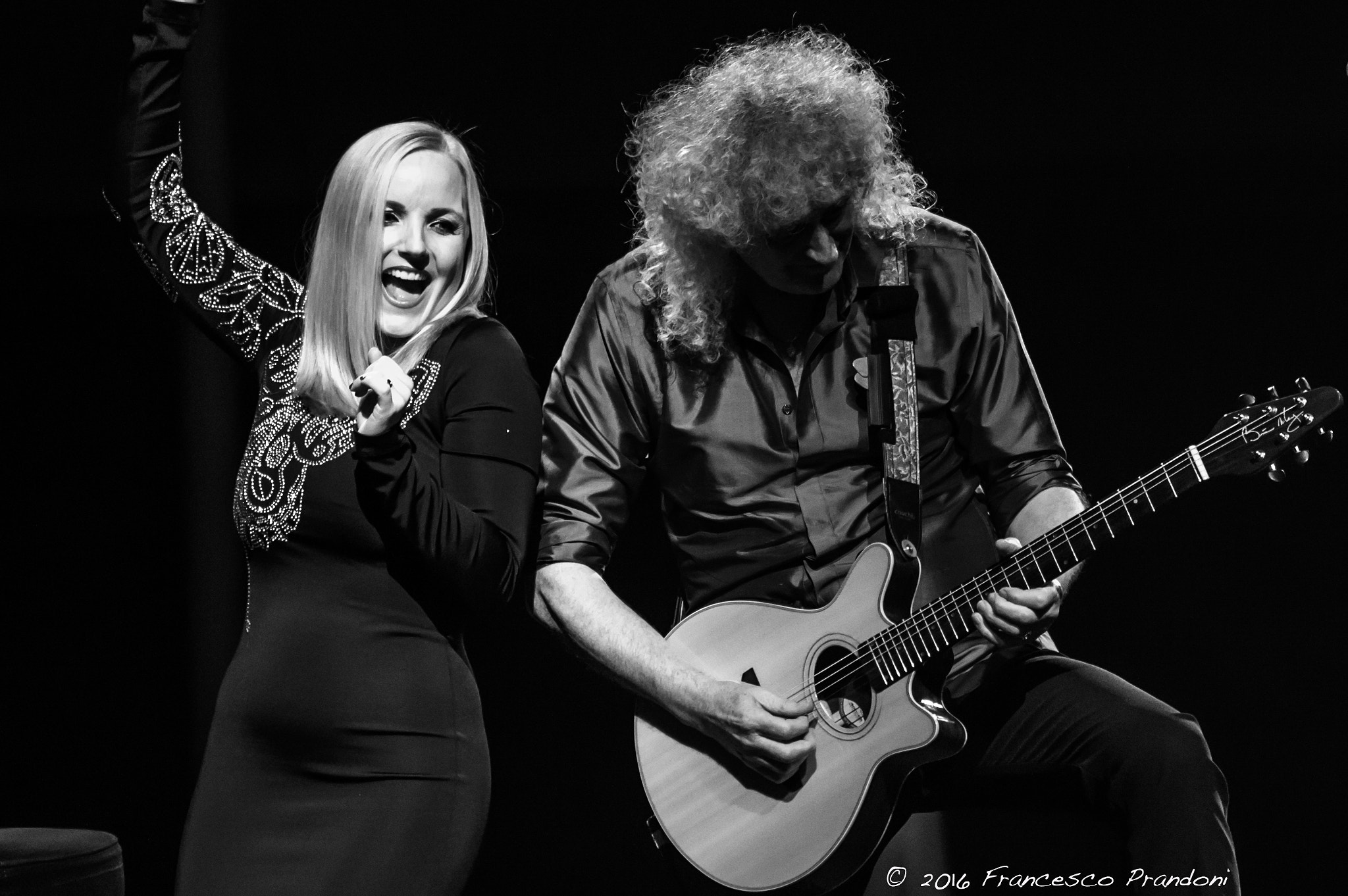 Nikon AF-S Nikkor 400mm F2.8D ED-IF II sample photo. Foto-concerto-brian-may-kerry-ellis-milano-25-febbraio-2016 photography