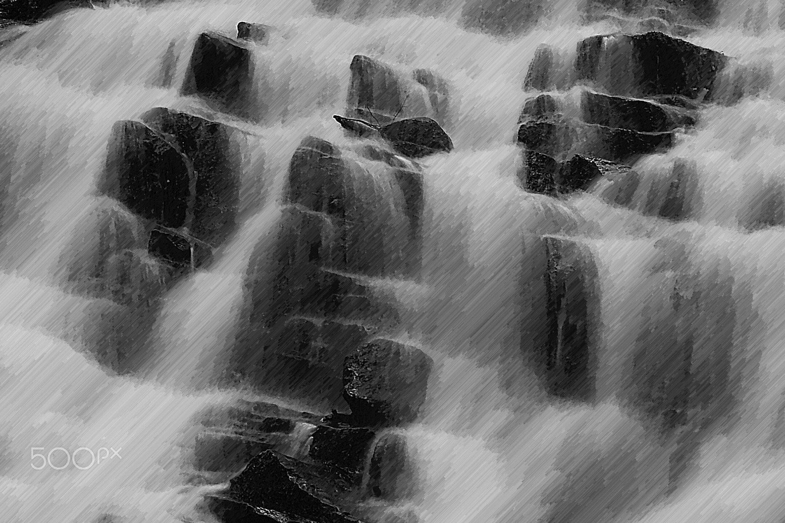 Pentax K-7 sample photo. Waterfall photography