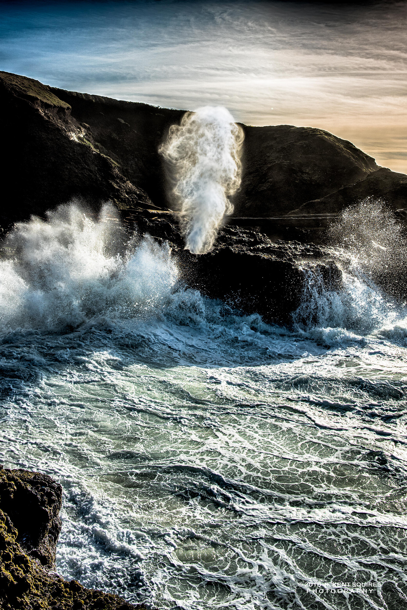 ZEISS Distagon T* 25mm F2 sample photo. Spouting horn lr photography