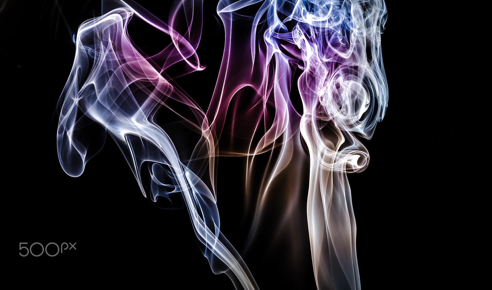 Nikon D5100 + Sigma 85mm F1.4 EX DG HSM sample photo. Colored smoke photography