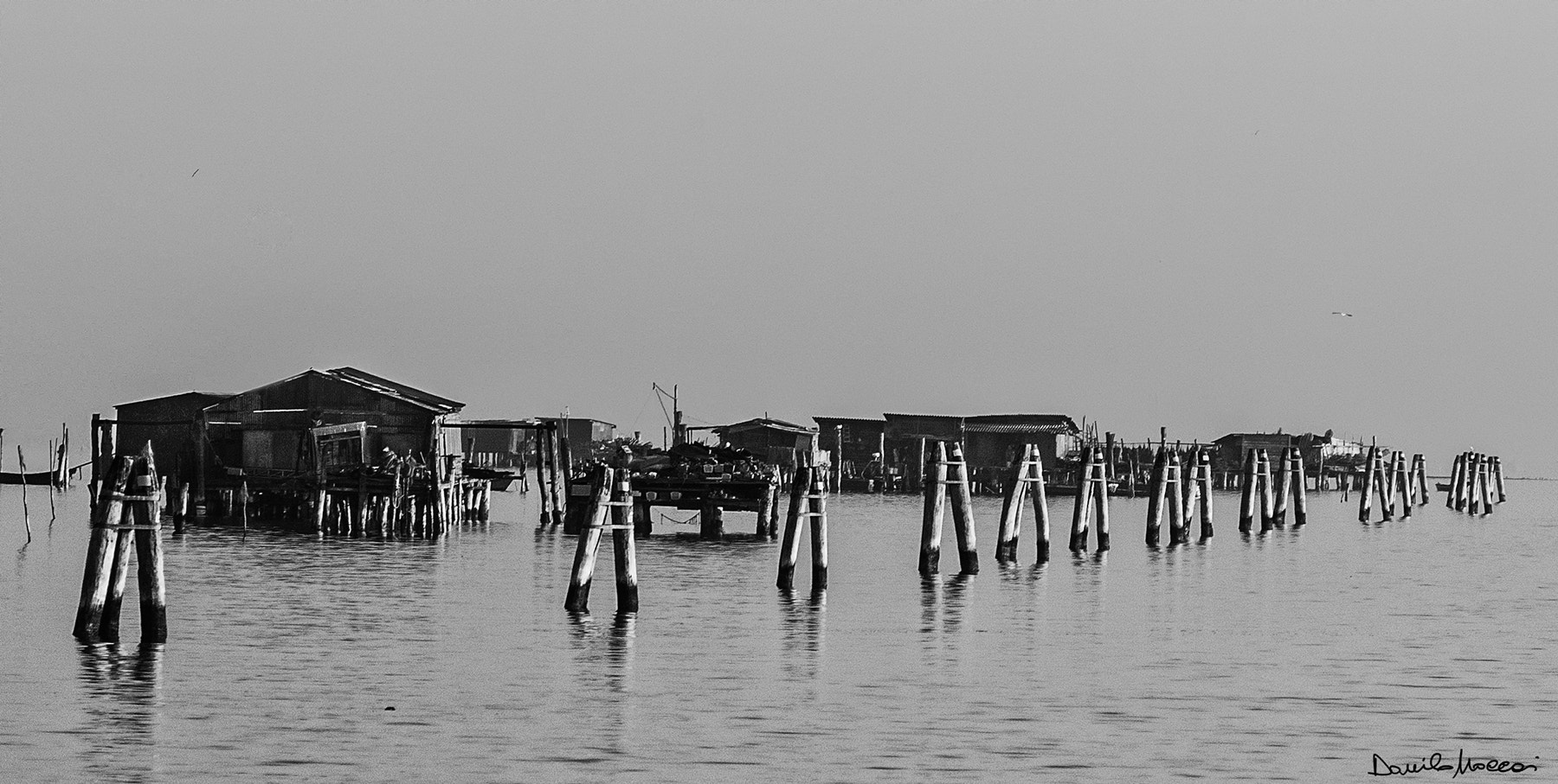 Nikon D70 sample photo. Scorcio di laguna photography