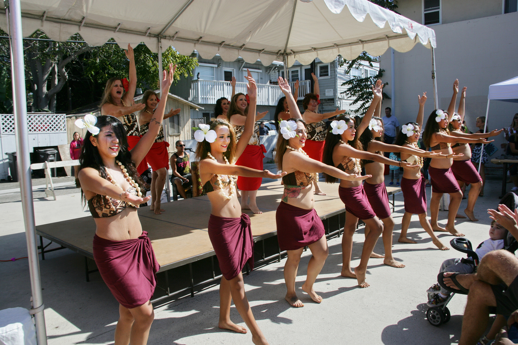 Canon EOS-1Ds Mark II sample photo. Tropical dancers photography