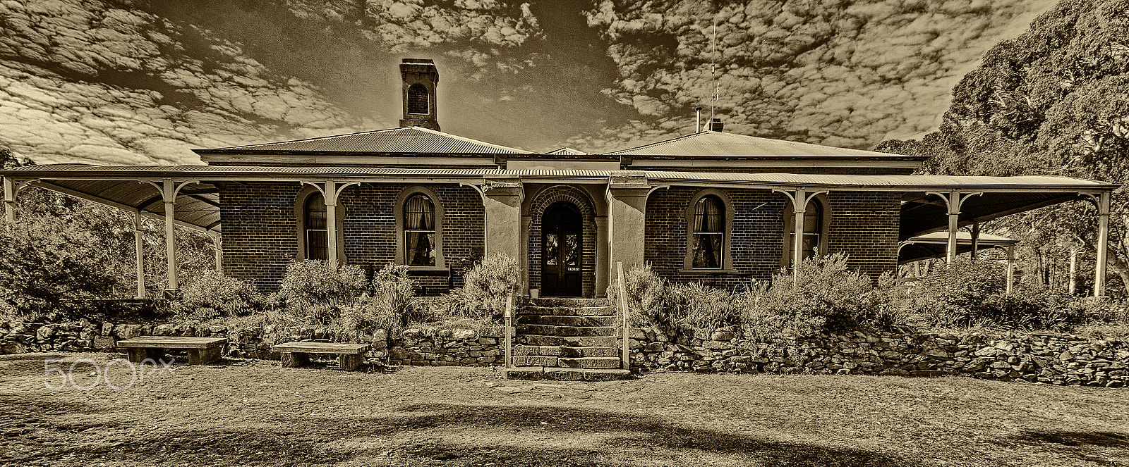 Sigma 10-20mm F3.5 EX DC HSM sample photo. Hill end old hospital photography