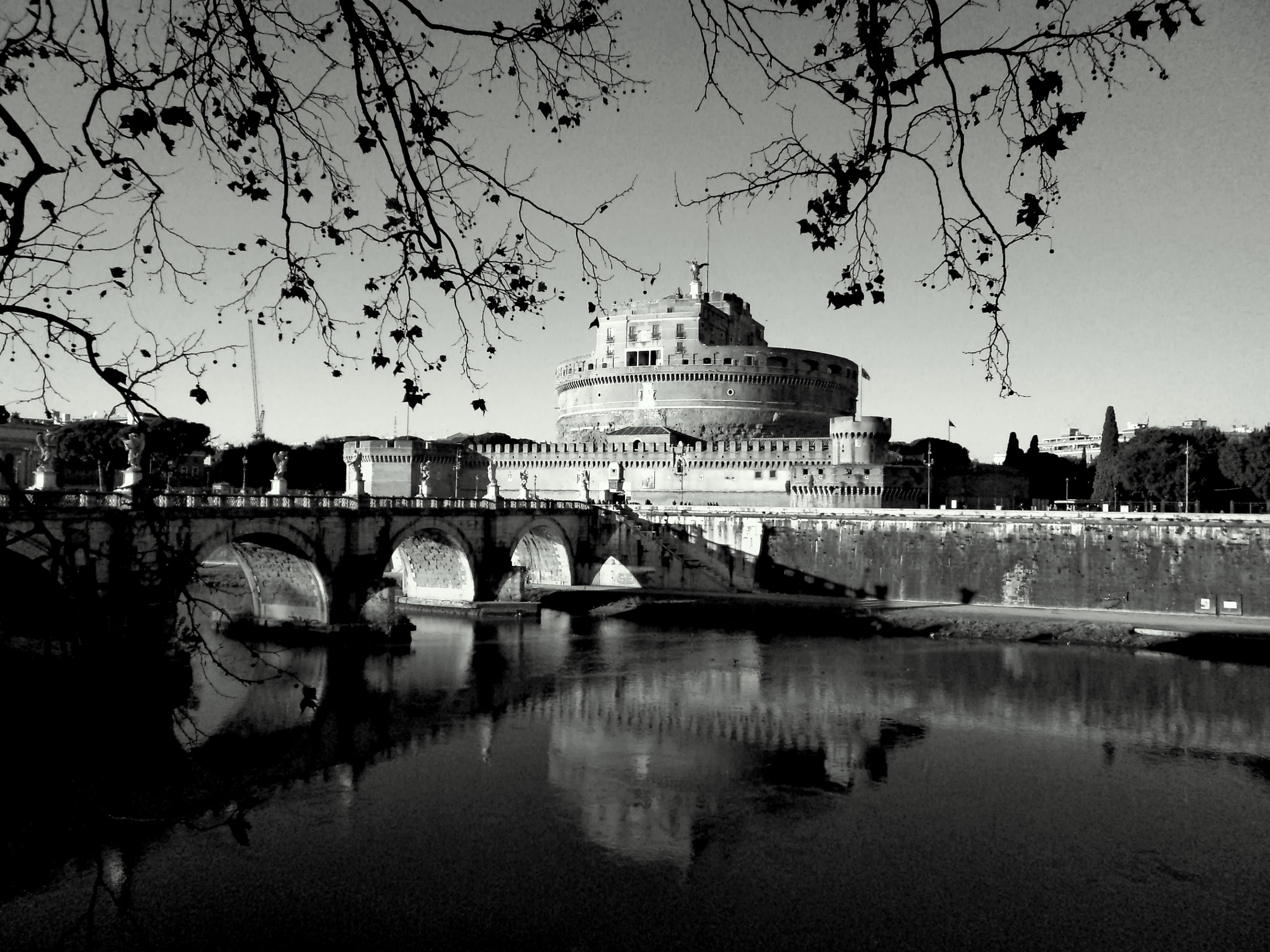 Sony DSC-W520 sample photo. Castel sant'angelo rome photography