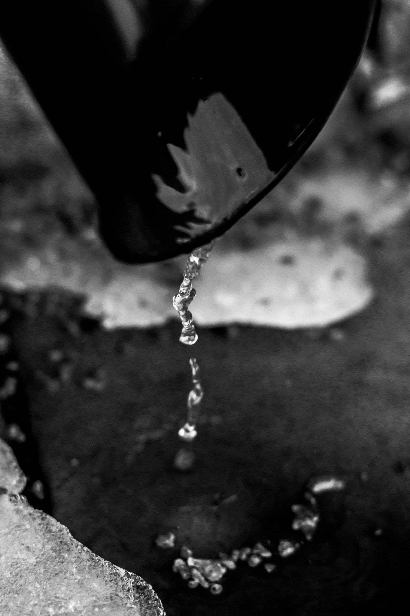Sony Alpha DSLR-A500 + Sony 50mm F1.4 sample photo. Winter is melting photography