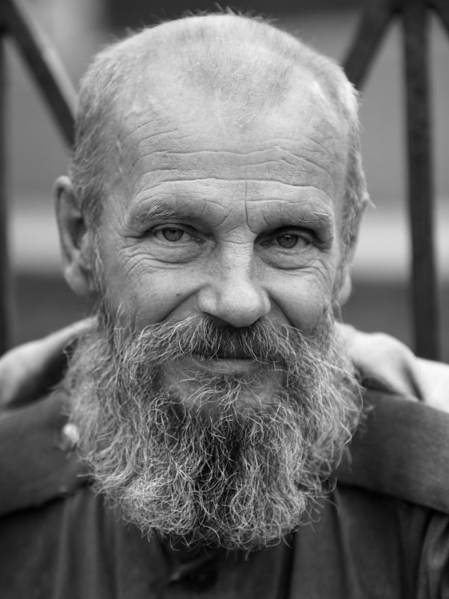 Canon 70-200mm sample photo. Старый солдат. photography