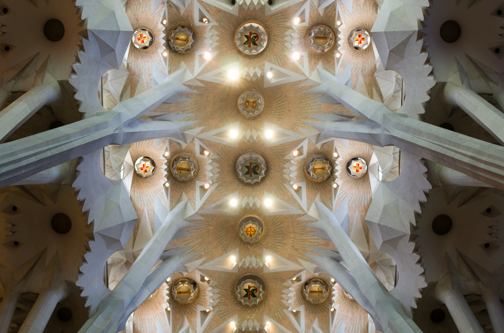 Pentax K-5 IIs sample photo. Sagrada familia roof detail photography