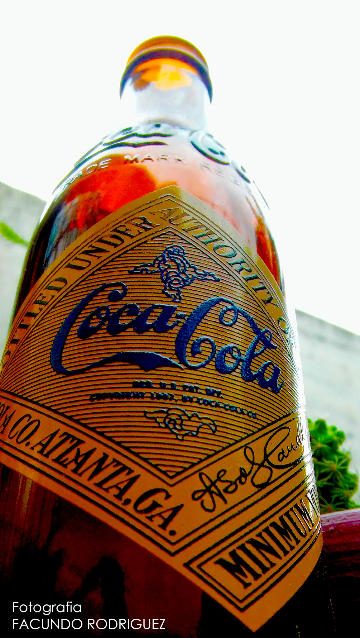 LG SPIRIT LTE sample photo. Coca cola old school photography