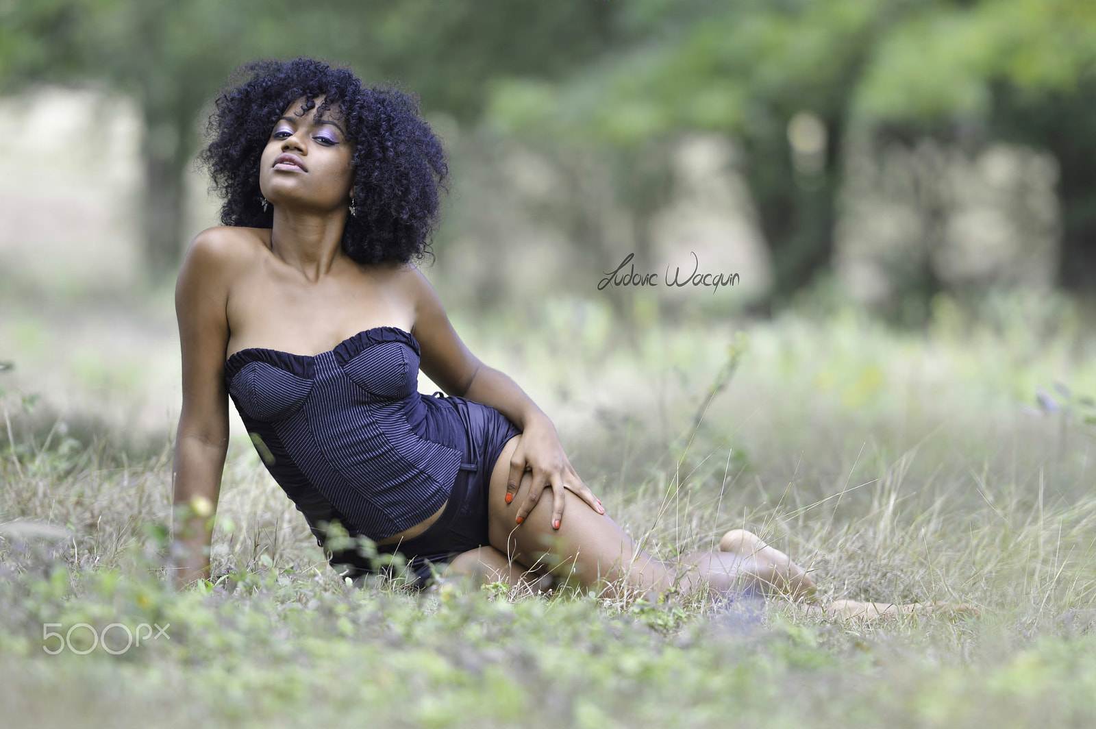 Nikon AF-S Nikkor 70-200mm F2.8G ED VR II sample photo. Clarisse in the forest photography