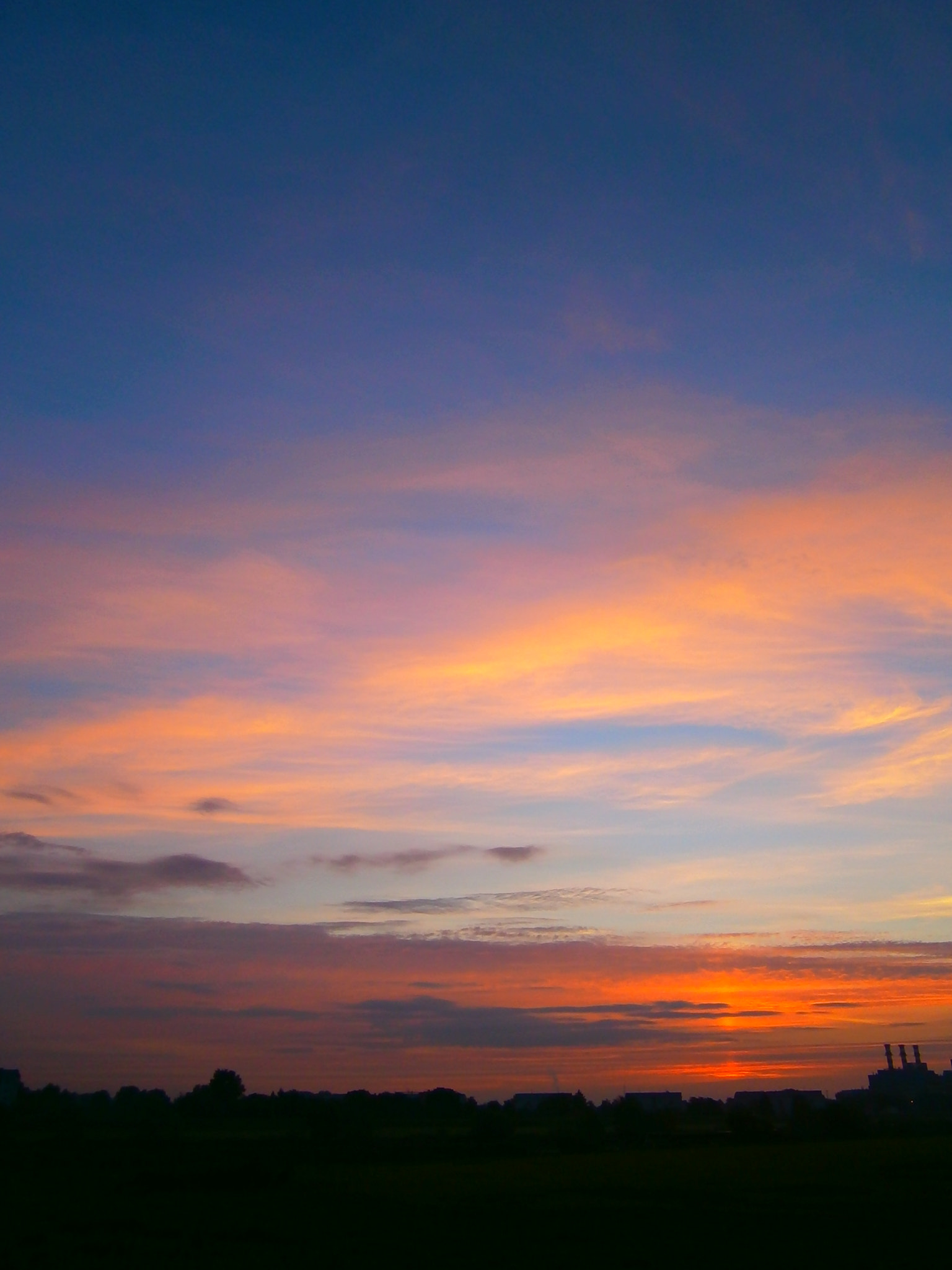 Olympus VG120,D705 sample photo. Sunset photography