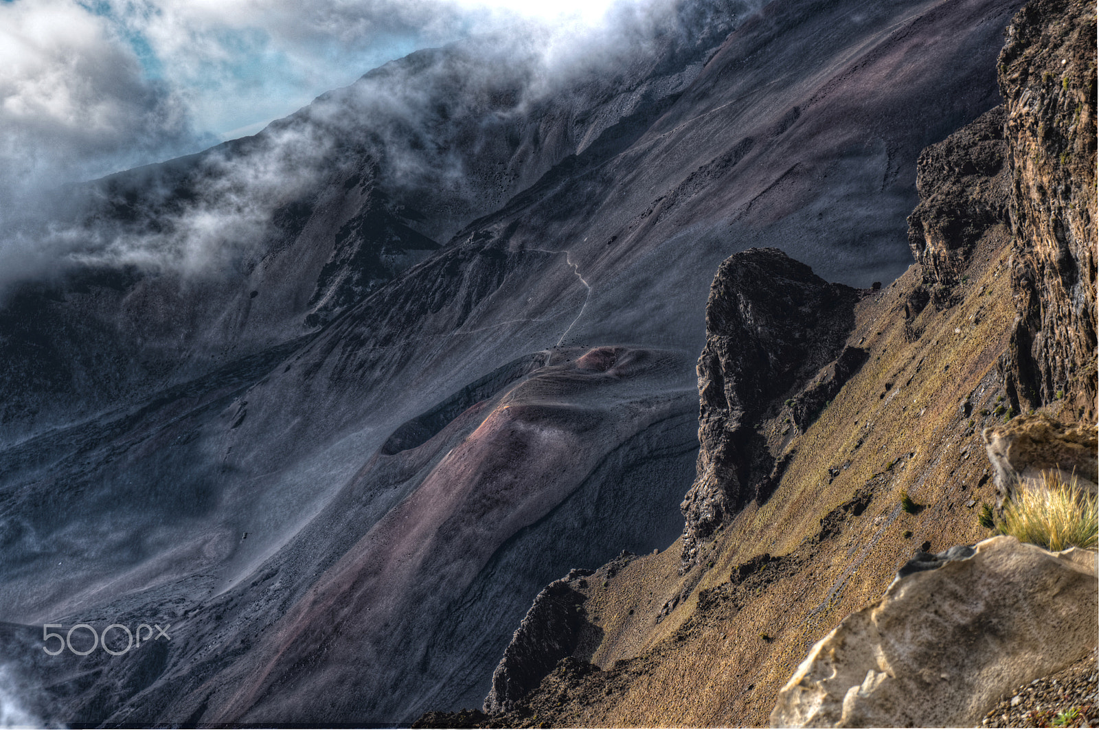 Sony E 18-55mm F3.5-5.6 OSS sample photo. The extraterrestrial haleakala crater - hawaii photography