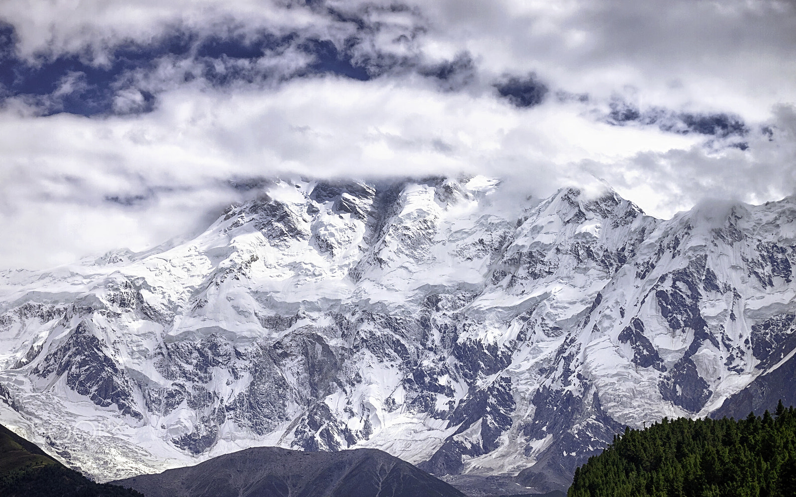 Olympus M.Zuiko Digital 14-42mm F3.5-5.6 II sample photo. Nanga parbat photography