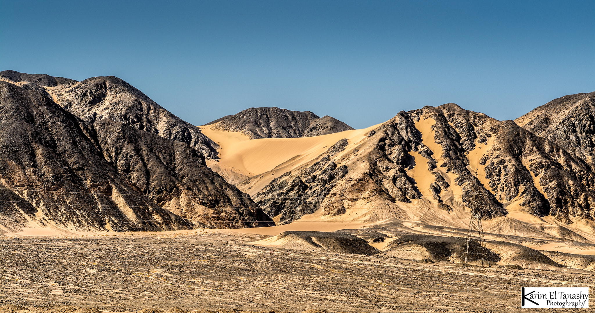 Sigma 24-70mm F2.8 EX DG HSM sample photo. Hurghada mountains photography