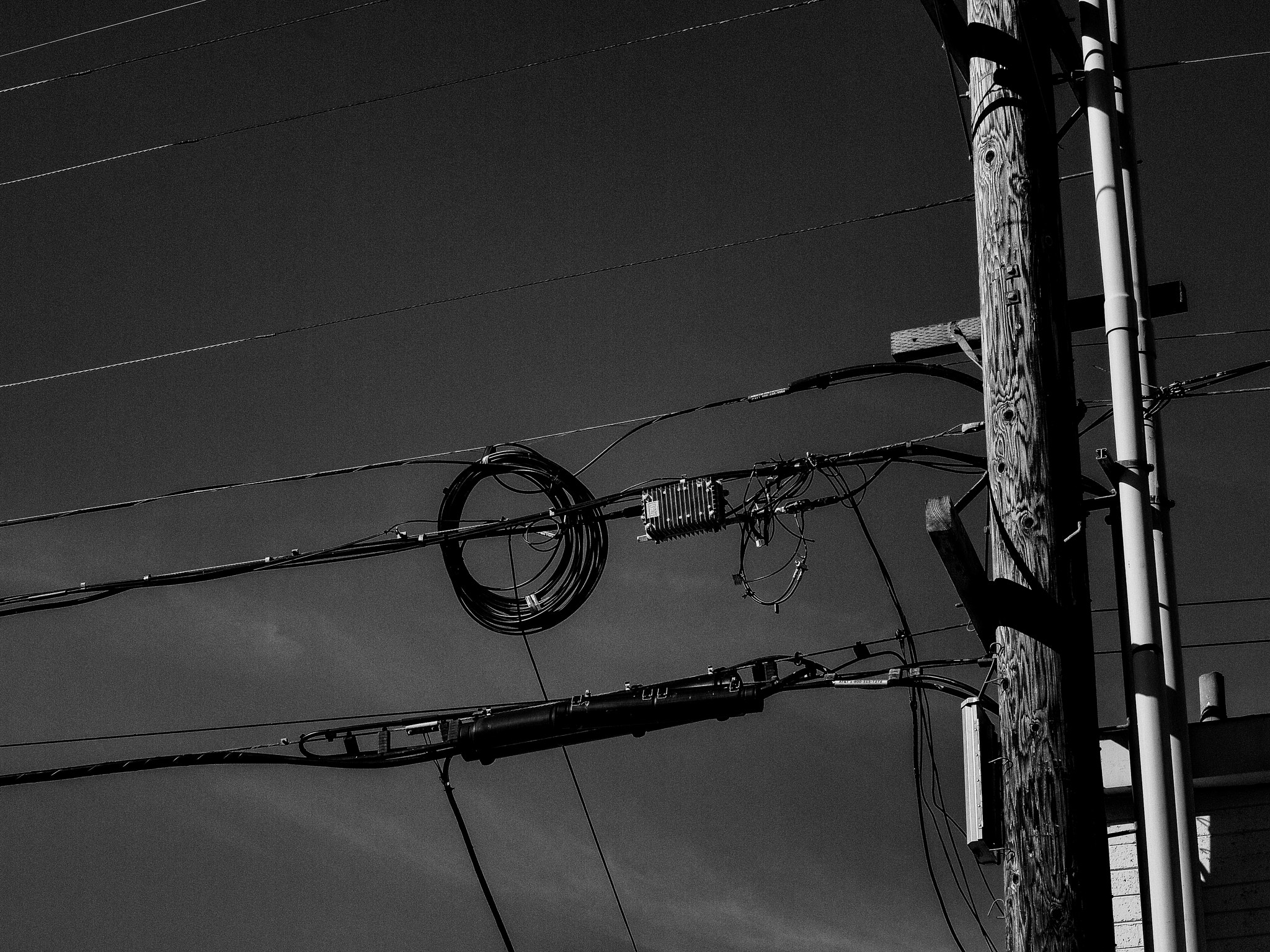 Olympus PEN E-P3 sample photo. La jolla infrastructure photography