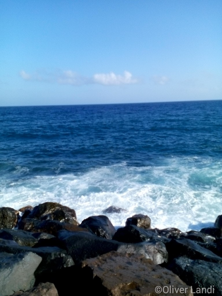 HUAWEI G730-U10 sample photo. Waves of the canaries photography