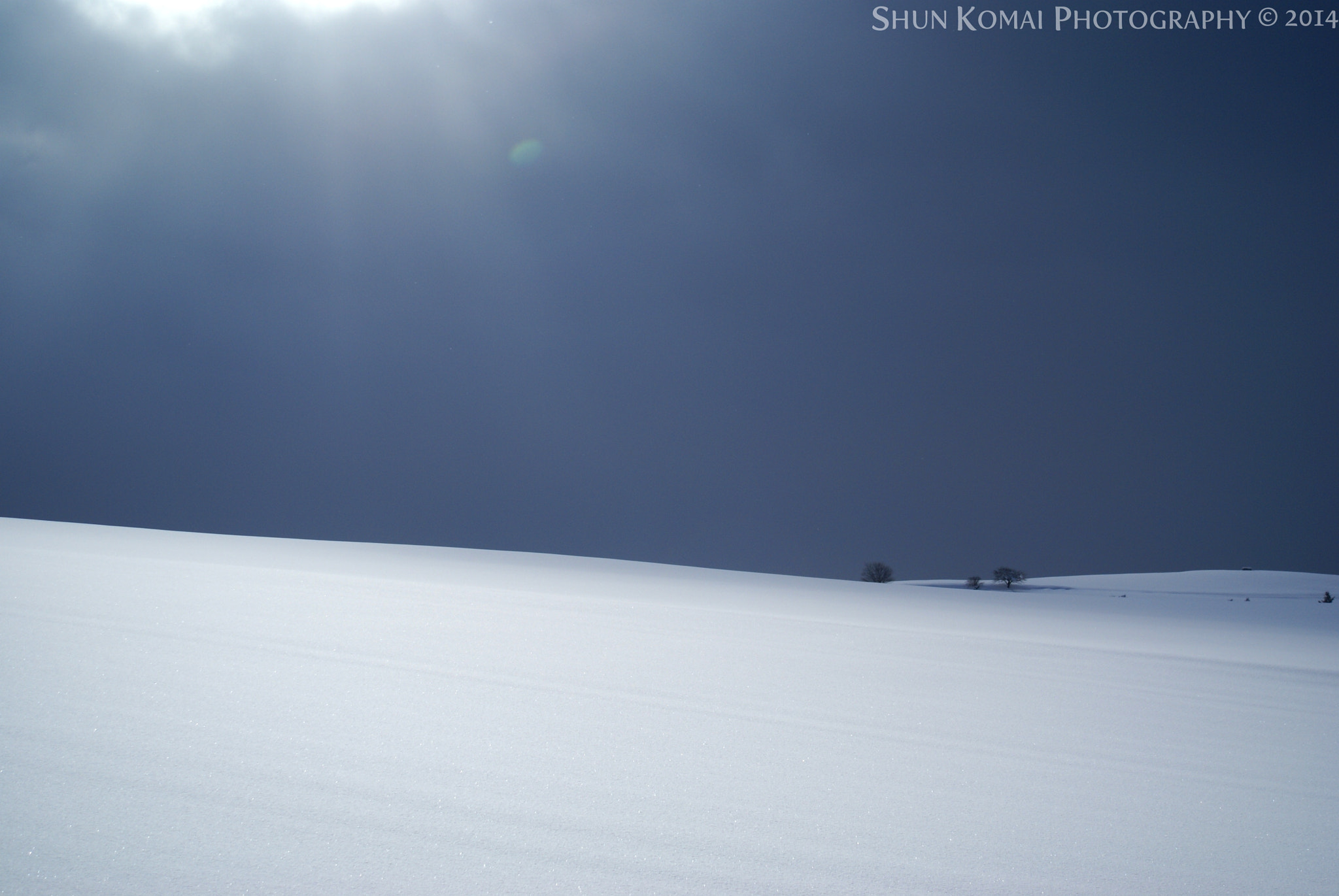 Minolta AF 35-105mm F3.5-4.5 New sample photo. Quiet winter scenery in biei. photography