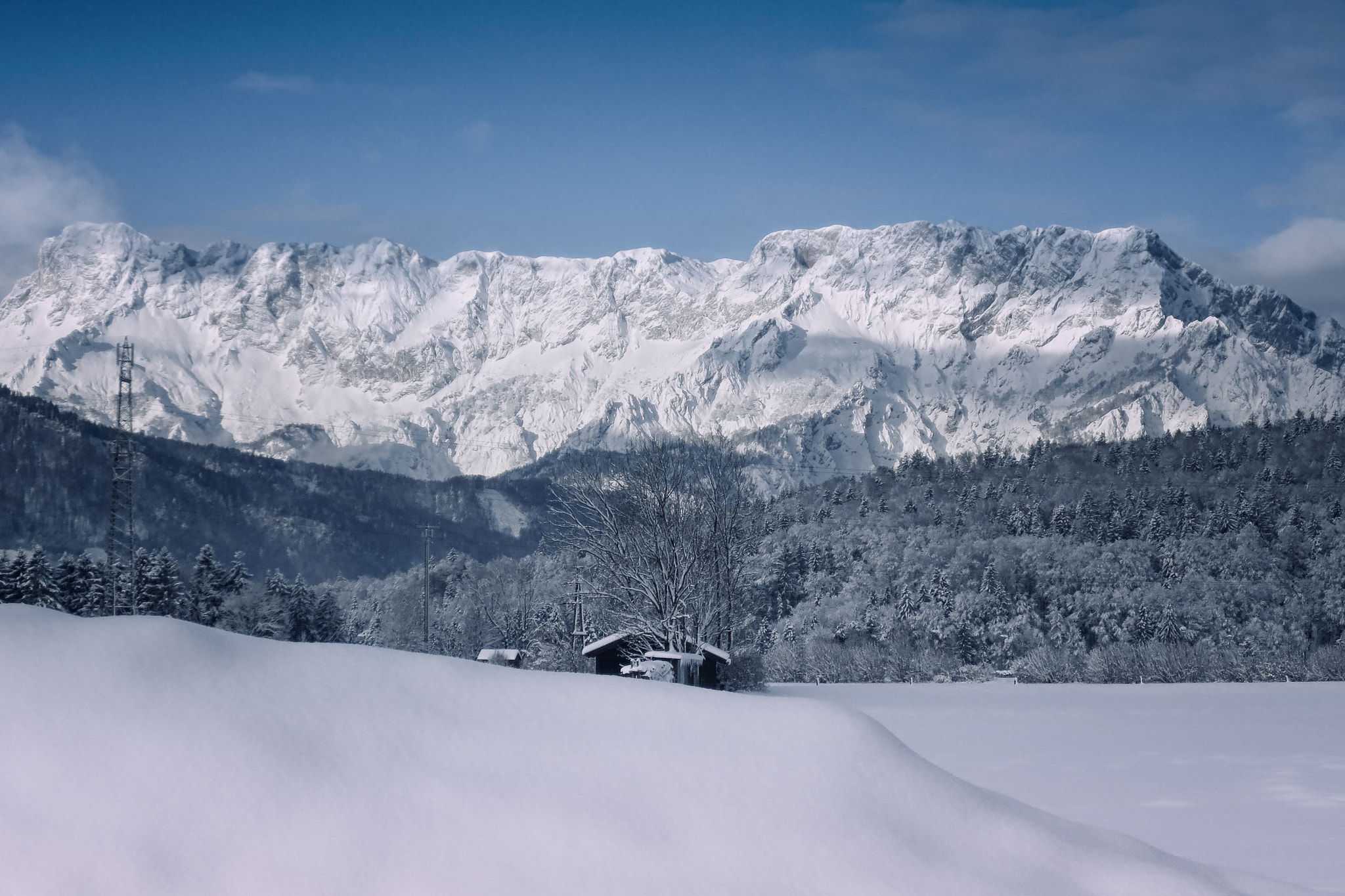 Canon PowerShot ELPH 110HS (PowerShot IXUS 125 HS) sample photo. Winter am untersberg photography