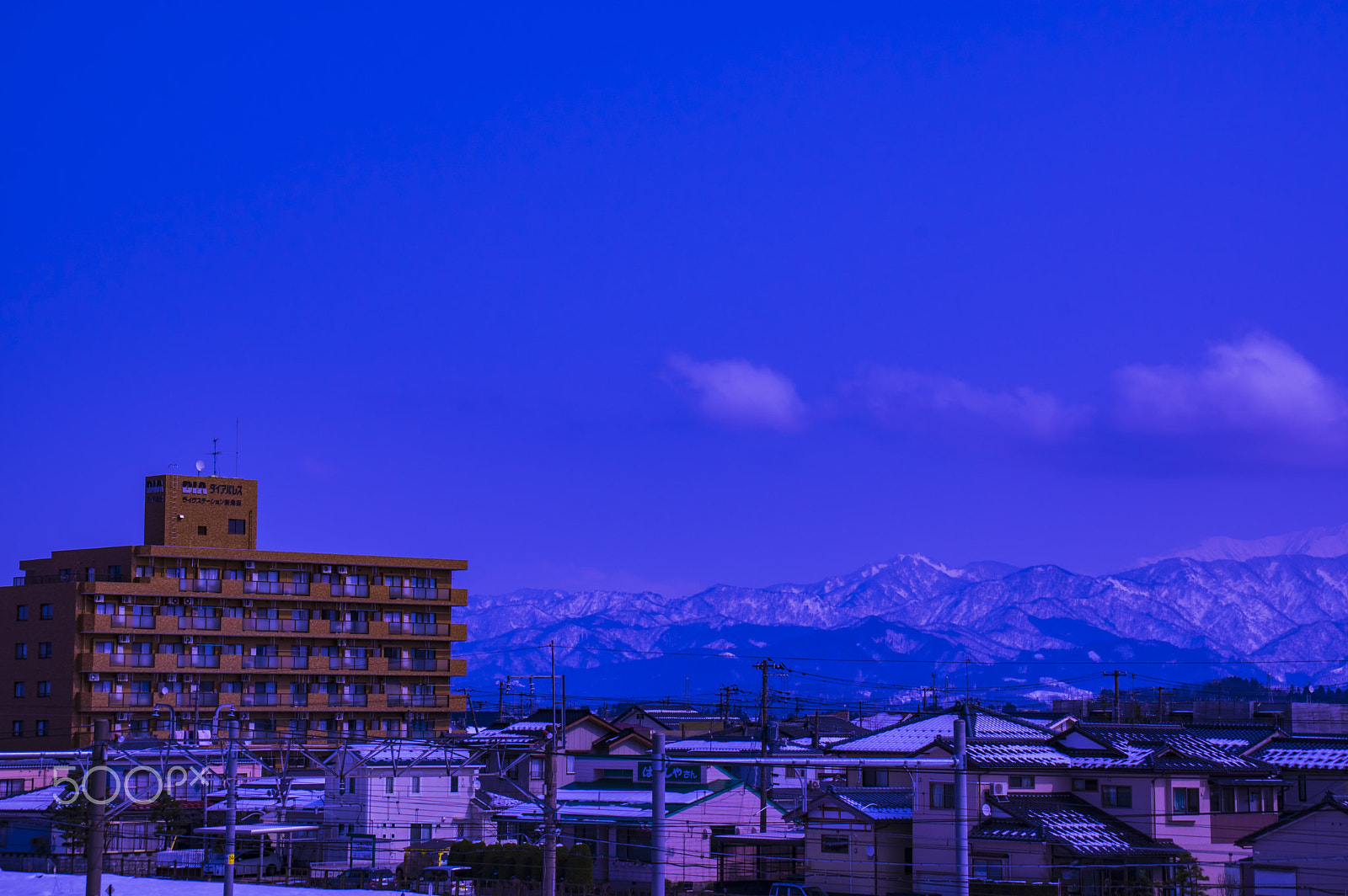 Tamron AF 18-200mm F3.5-6.3 XR Di II LD Aspherical (IF) Macro sample photo. "冬の快晴 " clear in the winter photography