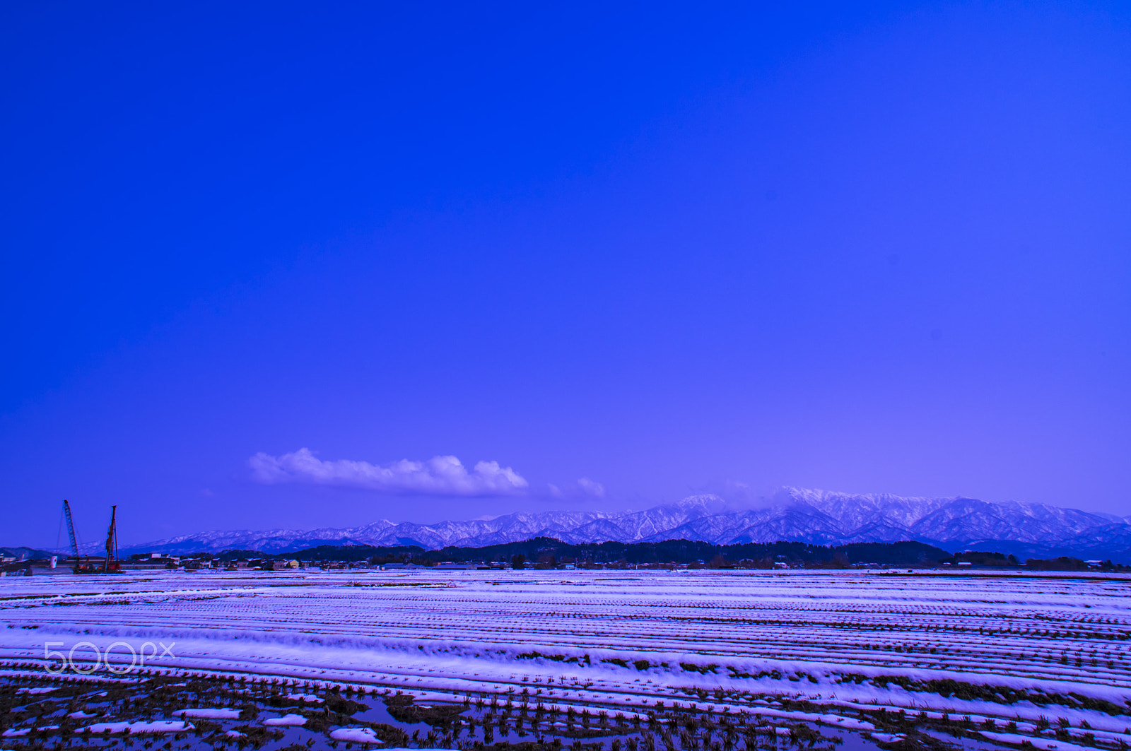 Tamron AF 18-200mm F3.5-6.3 XR Di II LD Aspherical (IF) Macro sample photo. "冬の快晴 " clear in the winter photography