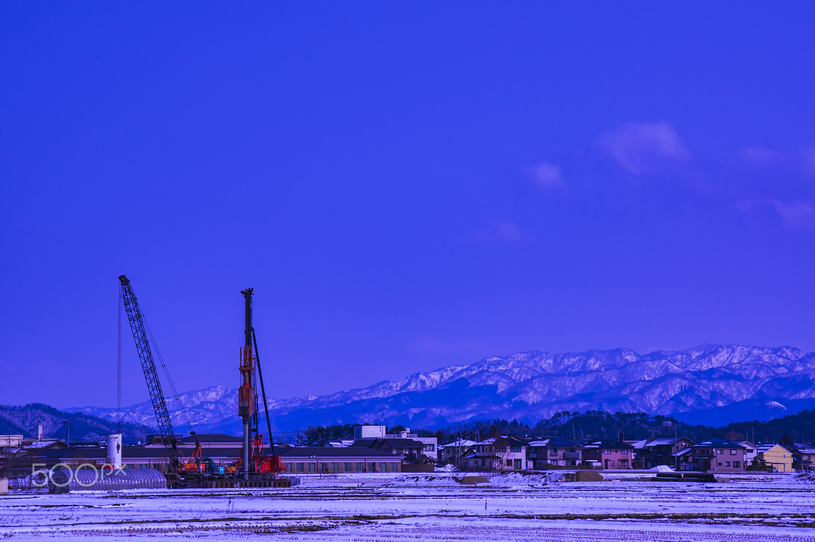 Tamron AF 18-200mm F3.5-6.3 XR Di II LD Aspherical (IF) Macro sample photo. "冬の快晴 " clear in the winter photography