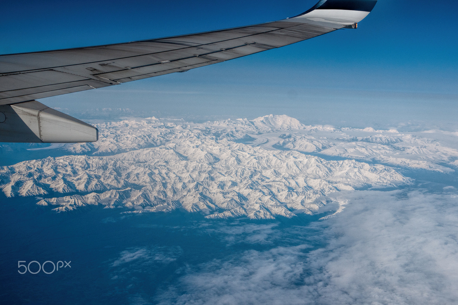 Sigma 18-200mm F3.5-6.3 DC sample photo. Alaska range of mountains. photography