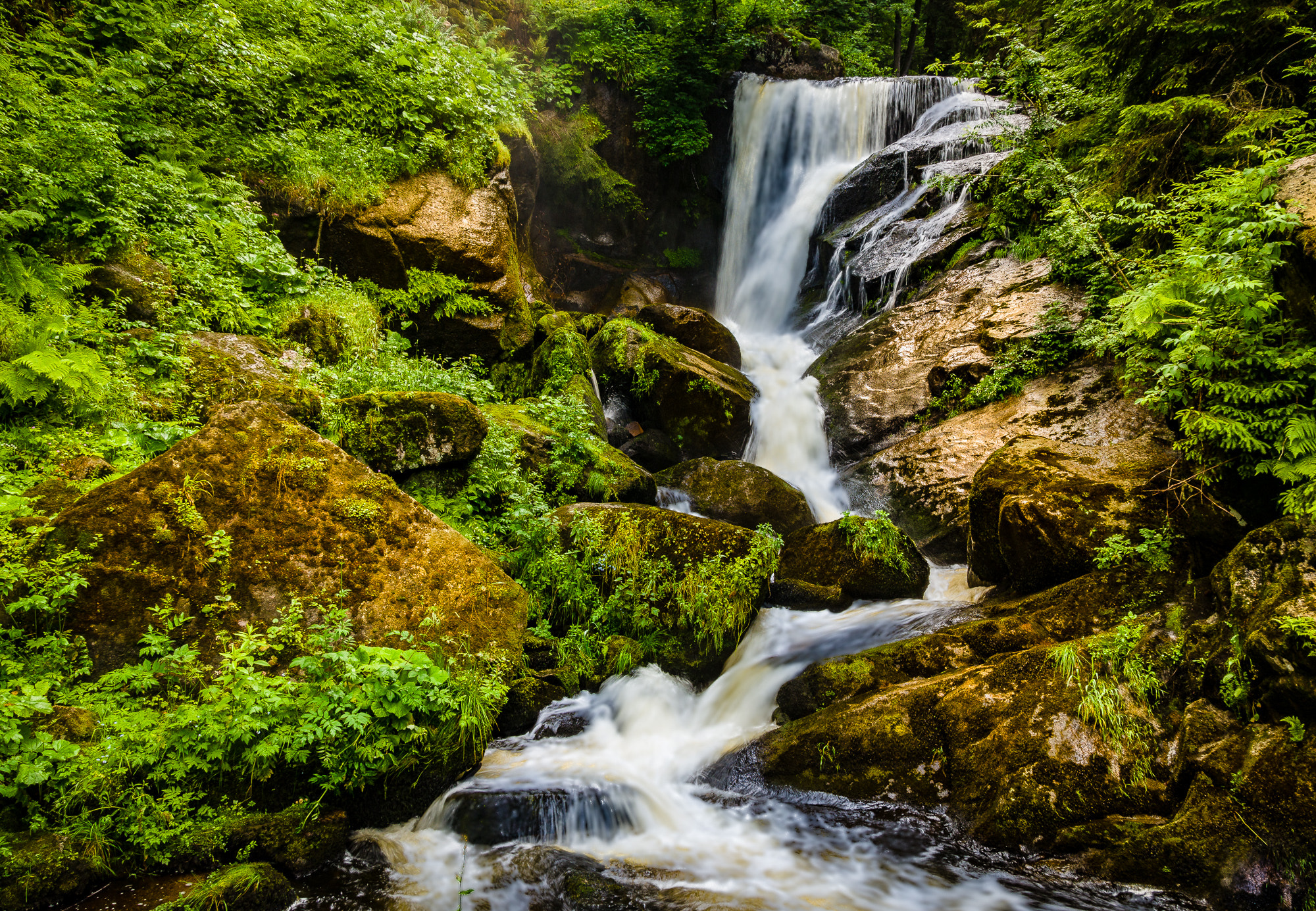 Sony SLT-A57 + Tamron AF 28-105mm F4-5.6 [IF] sample photo. Waterfall photography