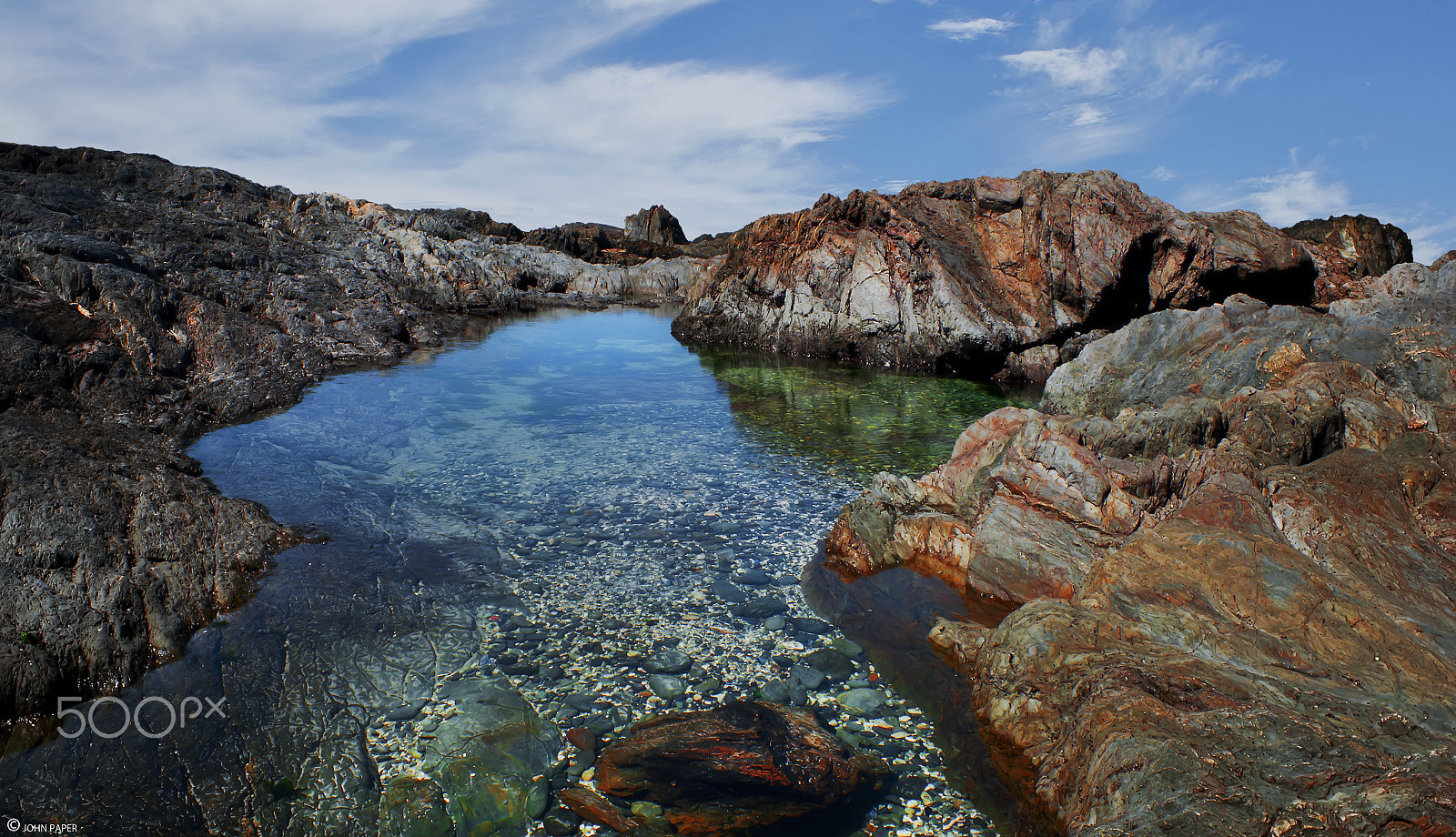 Sigma 12-24mm F4.5-5.6 II DG HSM sample photo. Colourful rock pool 3 photography