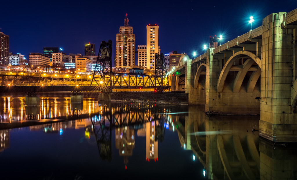 St Paul skyline at night by Lavin Photography on 500px.com