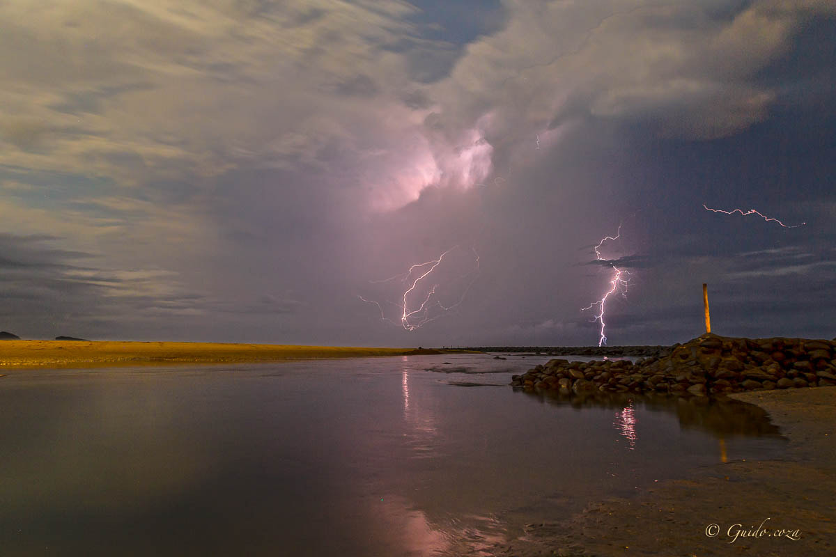 Canon EF 16-35mm F2.8L USM sample photo. Transkei lightning web photography
