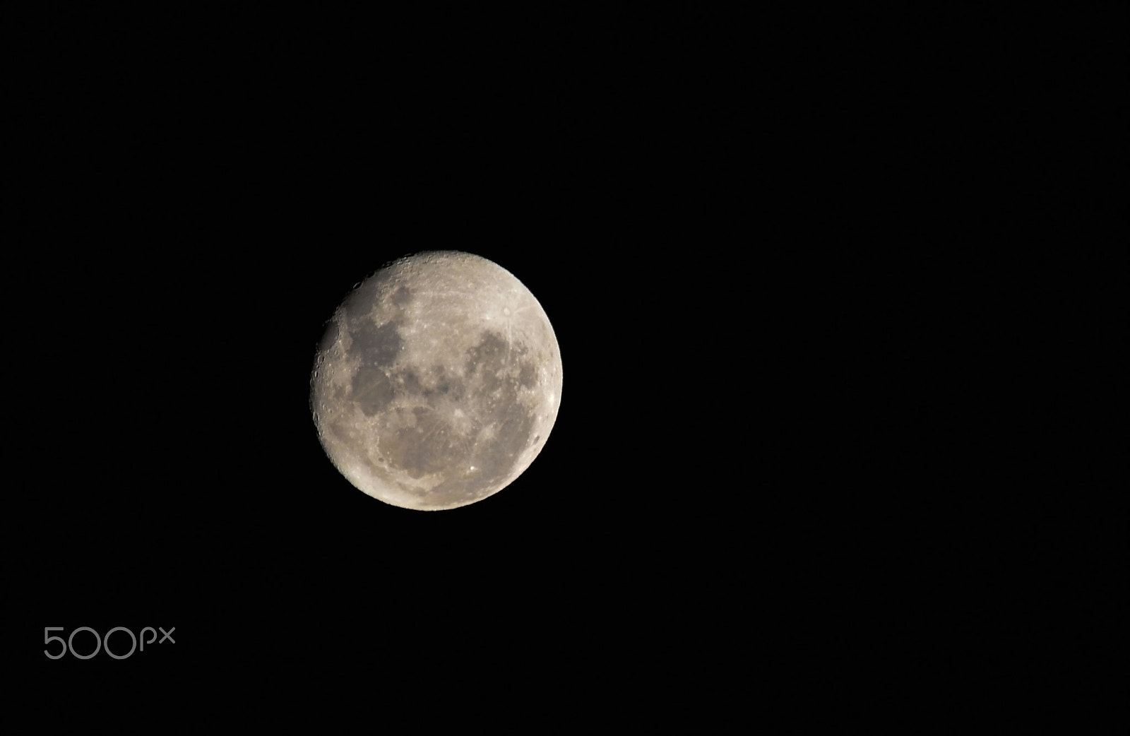 Sigma 150-500mm F5-6.3 DG OS HSM sample photo. Full moon photography