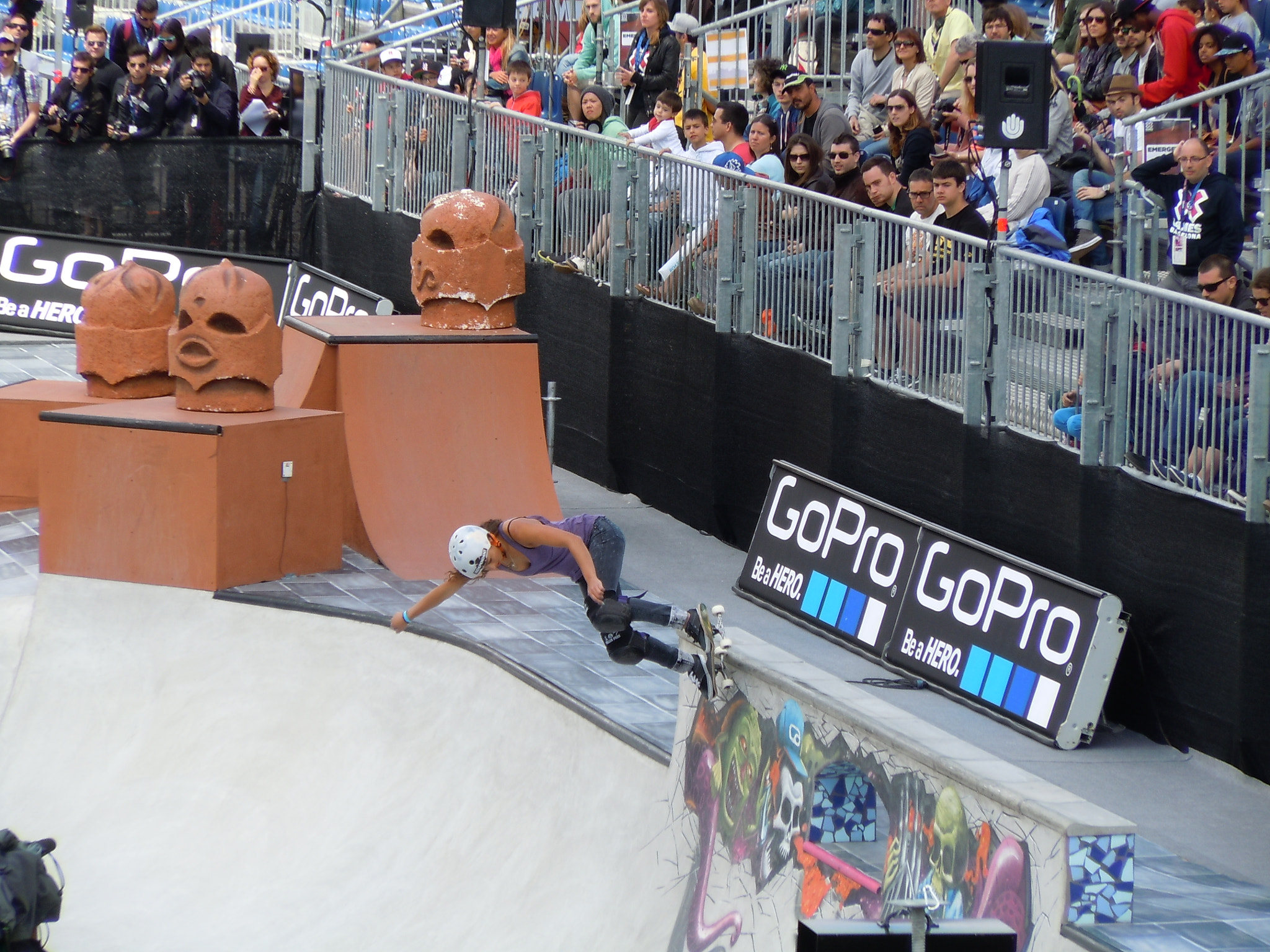 Nikon Coolpix S6000 sample photo. X games 2013 - barcelona photography