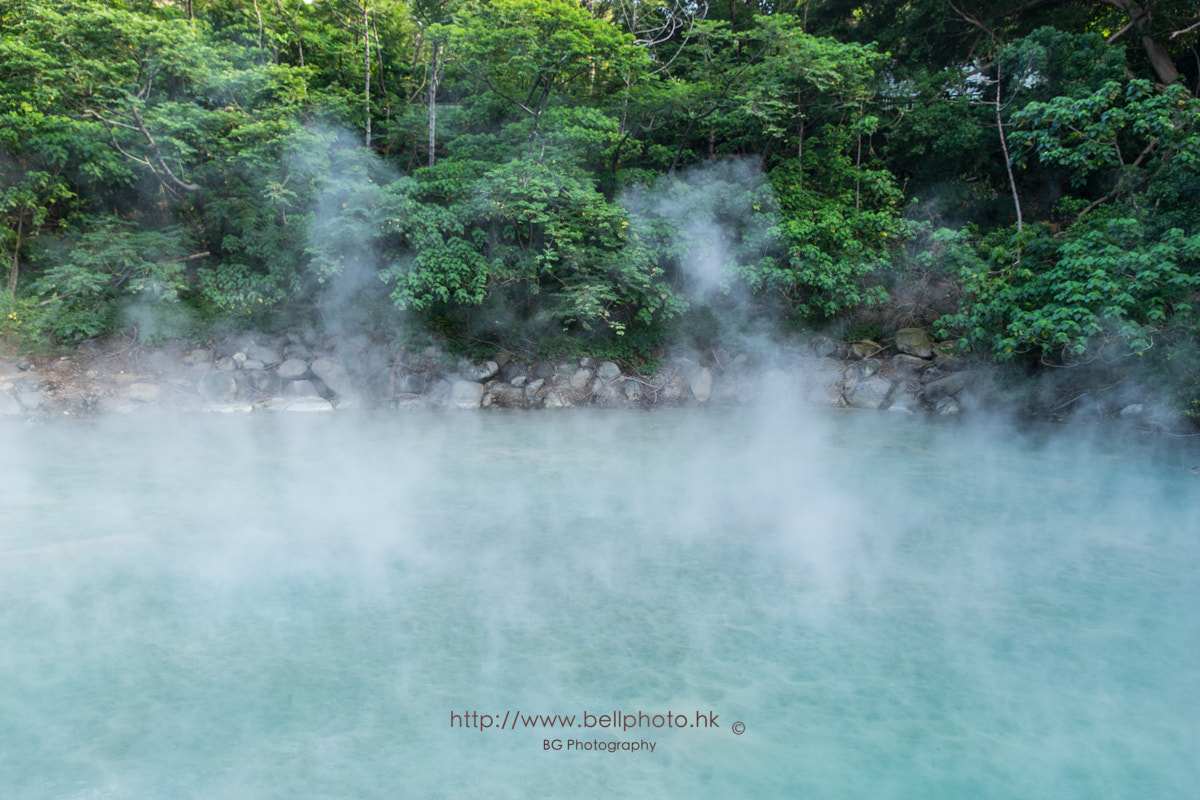 Sony a7 II + Canon EF 85mm F1.2L II USM sample photo. Hotspring. photography