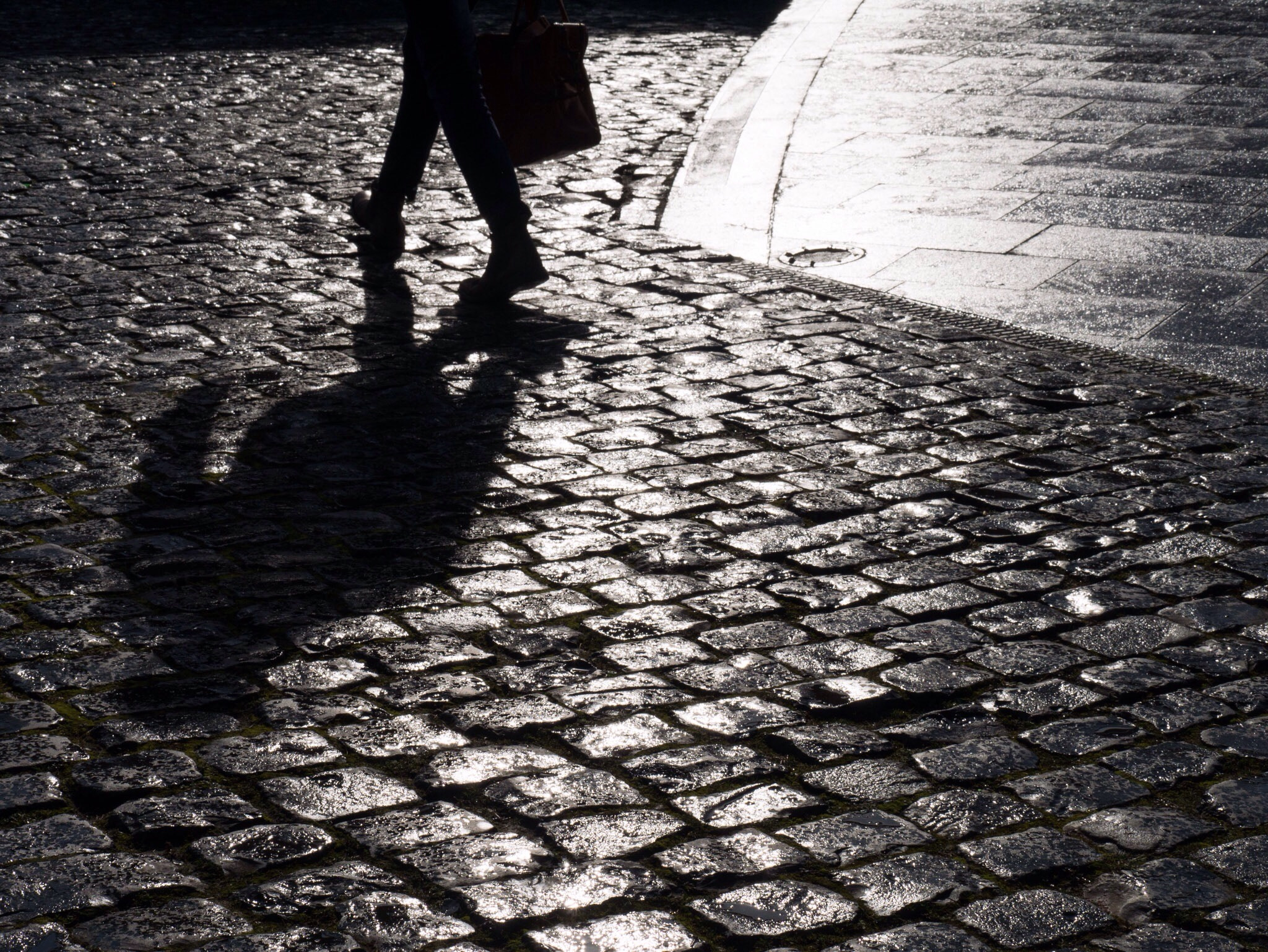 Panasonic Lumix G X Vario 35-100mm F2.8 OIS sample photo. Shadow man photography