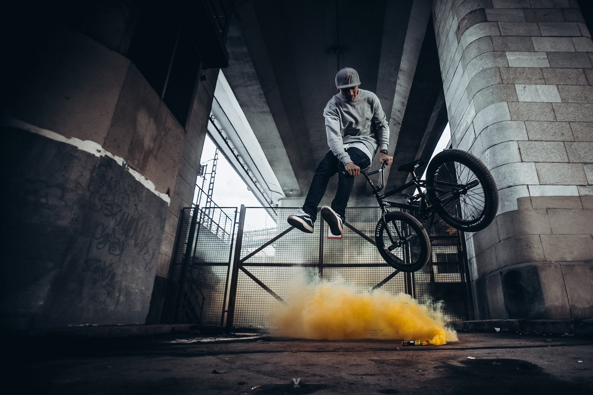 Sony a7 + Sony E 20mm F2.8 sample photo. Bmx photography