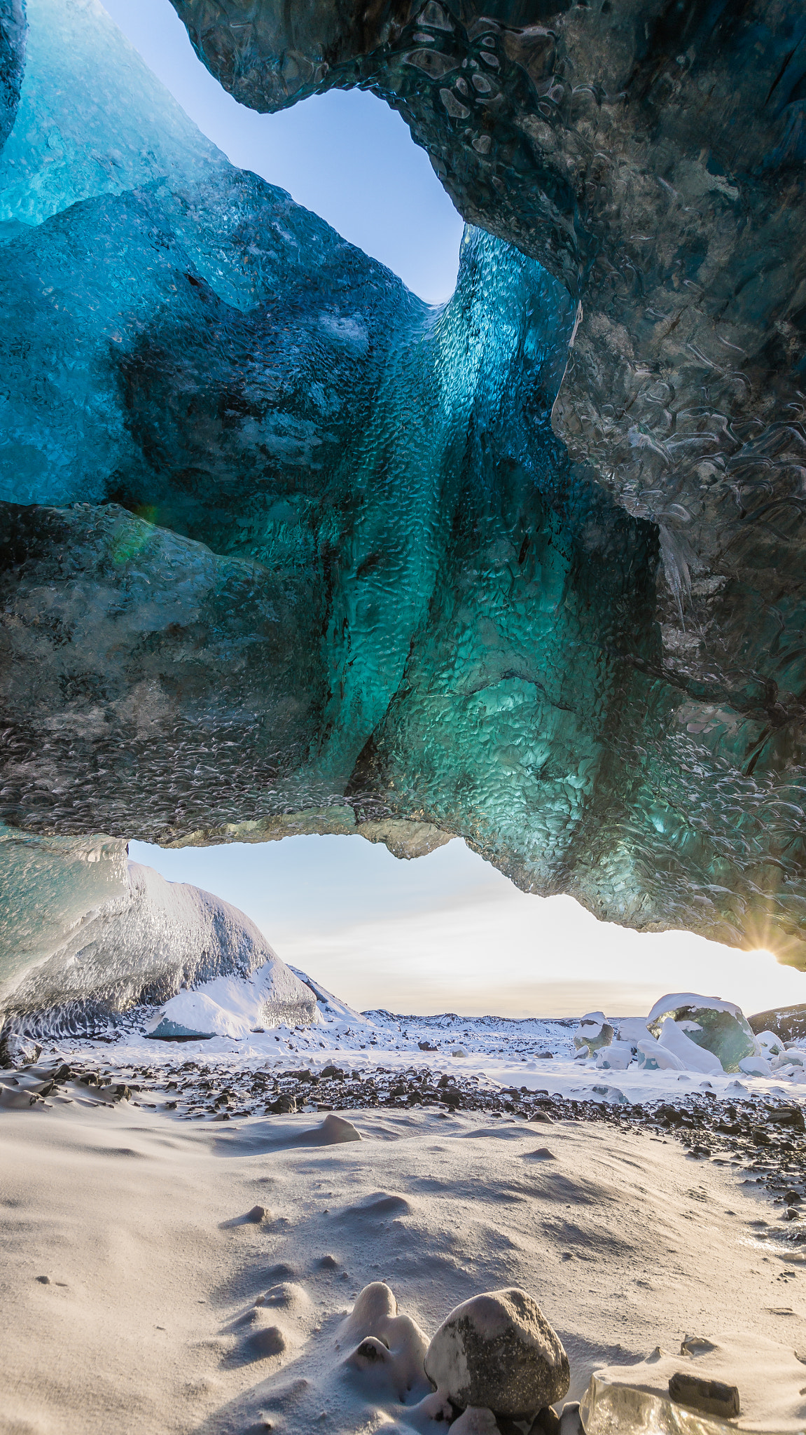 Sony SLT-A57 + Sigma 10-20mm F3.5 EX DC HSM sample photo. Ice cave i photography