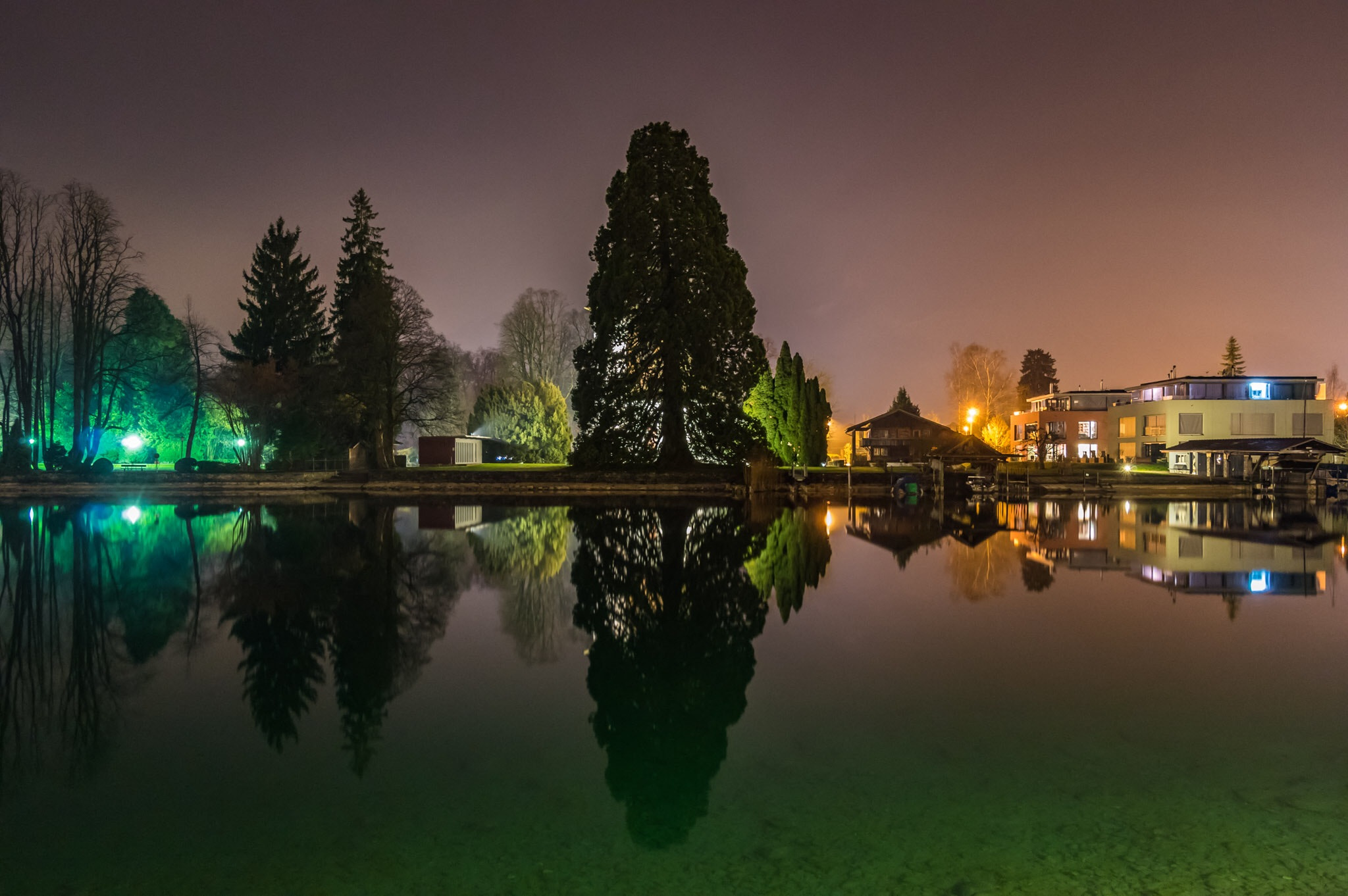 Pentax K-3 II sample photo. Scherzligen photography